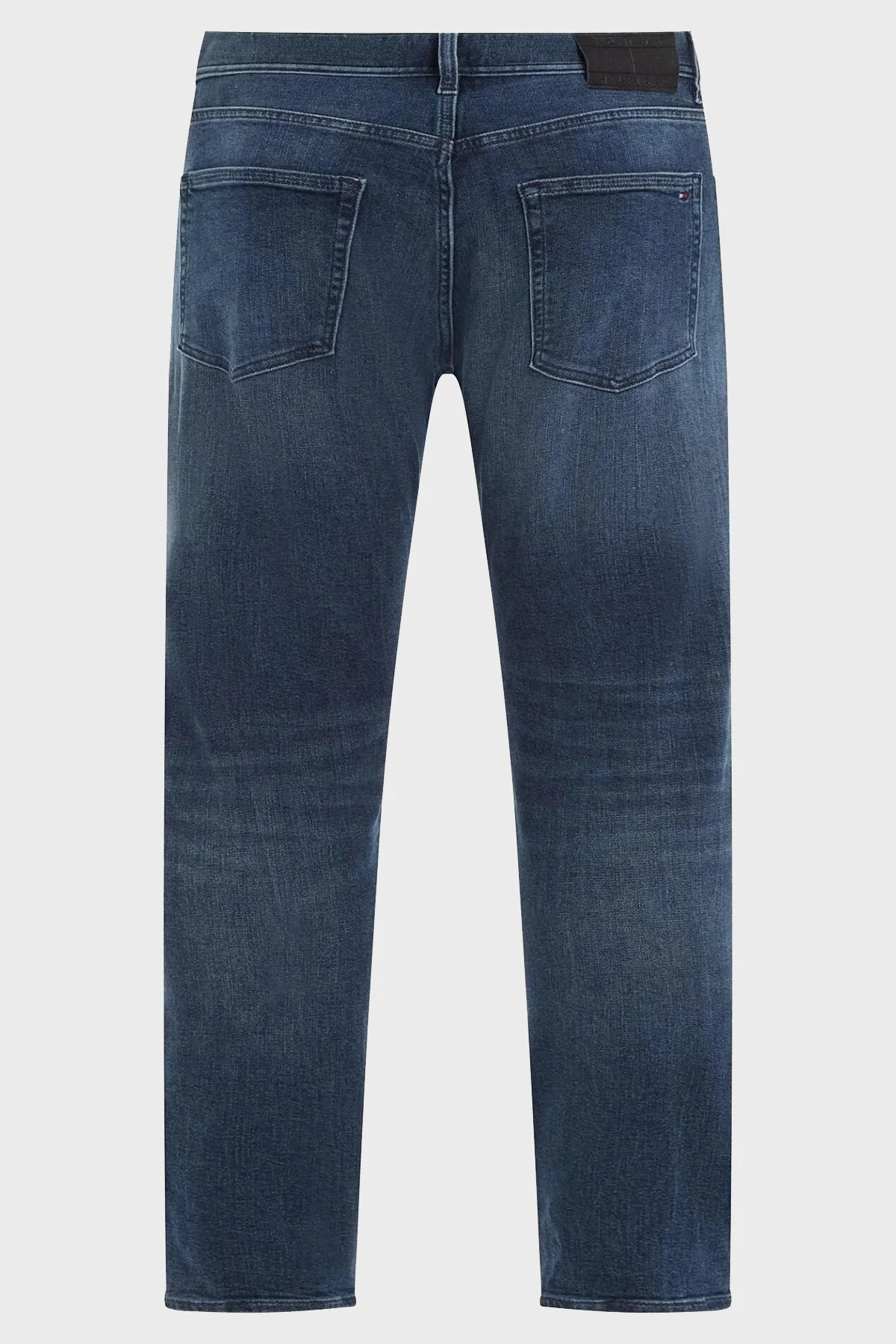 Tommy Hilfiger Straight Fit Houston Salino Denton Jeans Erkek Kot Pantolon MW0MW32097 1BG İNDİGO - 7