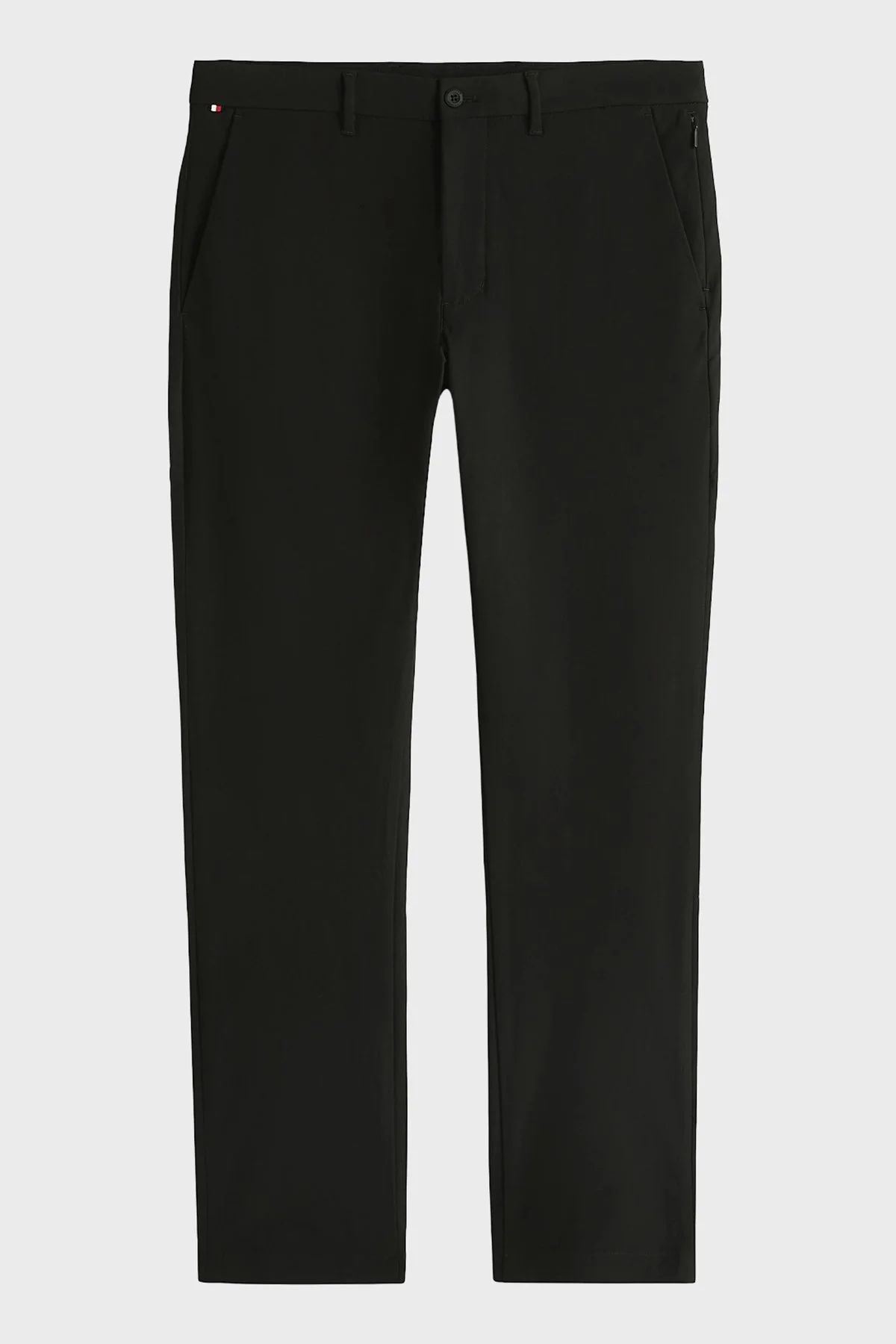 Tommy Hilfiger Straight Fit Normal Bel Düz Paça Erkek Pantolon MW0MW43408 BDS SİYAH - 5