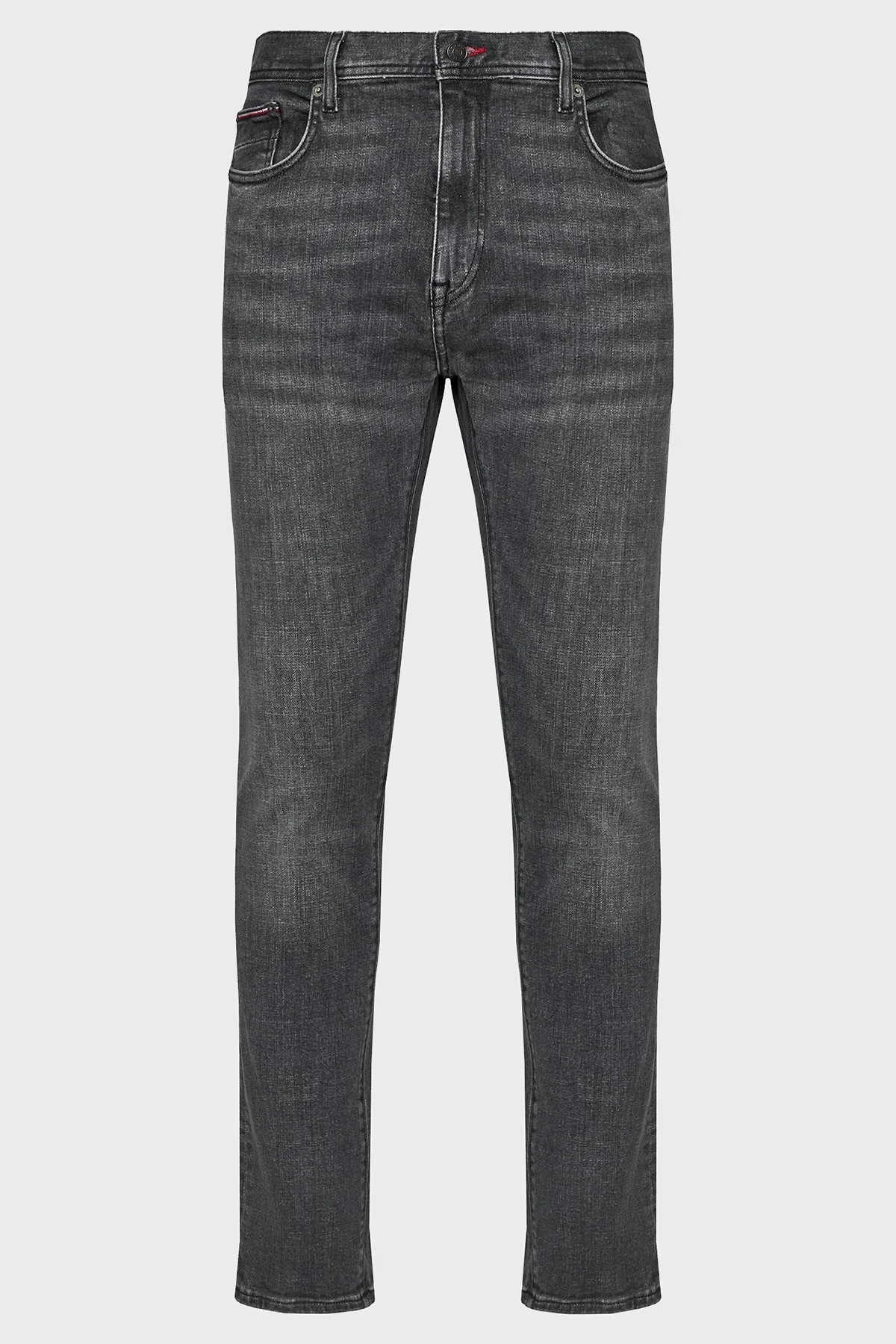 Tommy Hilfiger Streç Pamuklu Normal Bel Slim Fit Bleecker Jeans Erkek Kot Pantolon MW0MW33965 1B4 SİYAH - 2