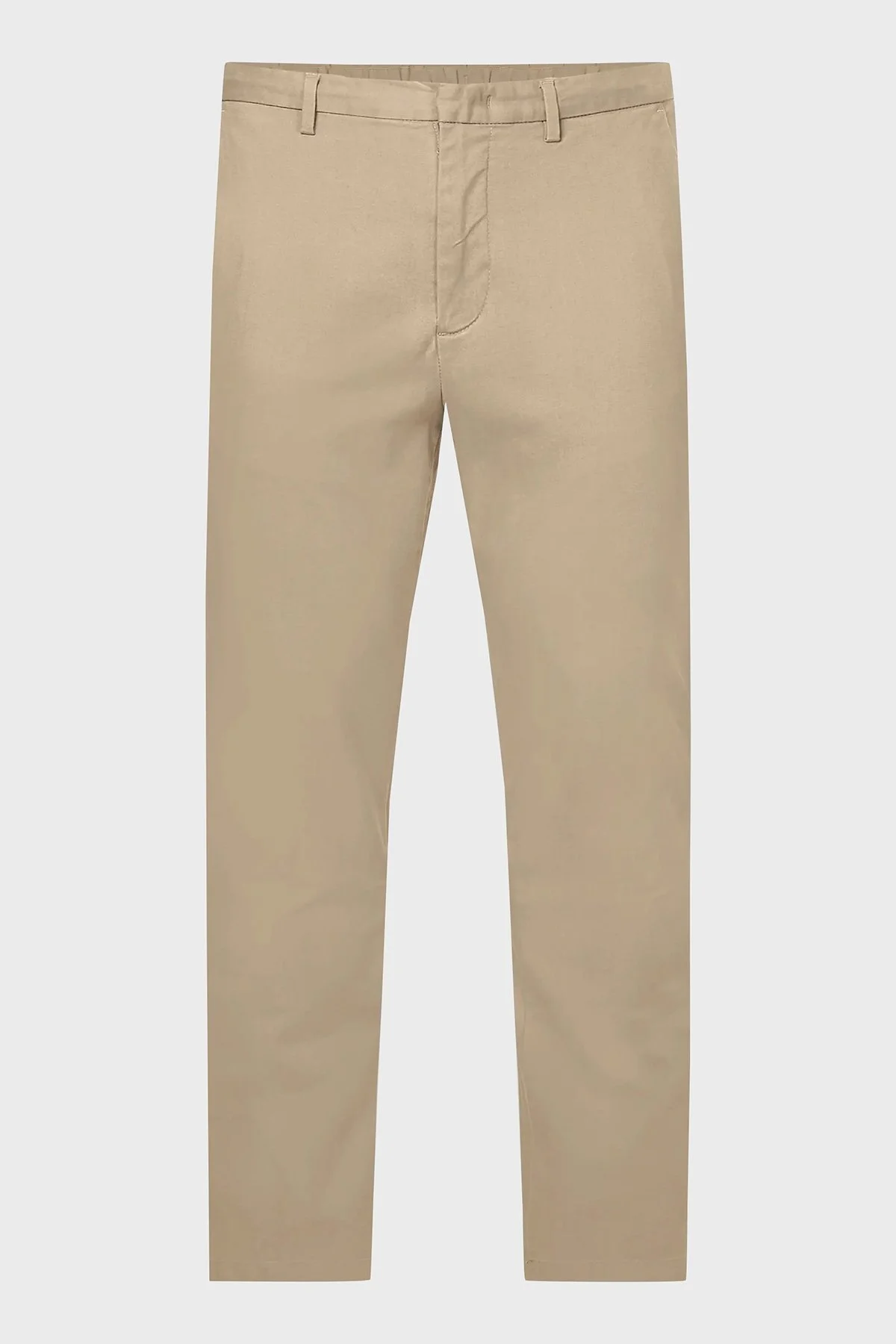 Tommy Hilfiger Streç Pamuklu Slim Fit Chino Erkek Pantolon MW0MW23485 AEG BEJ - 10