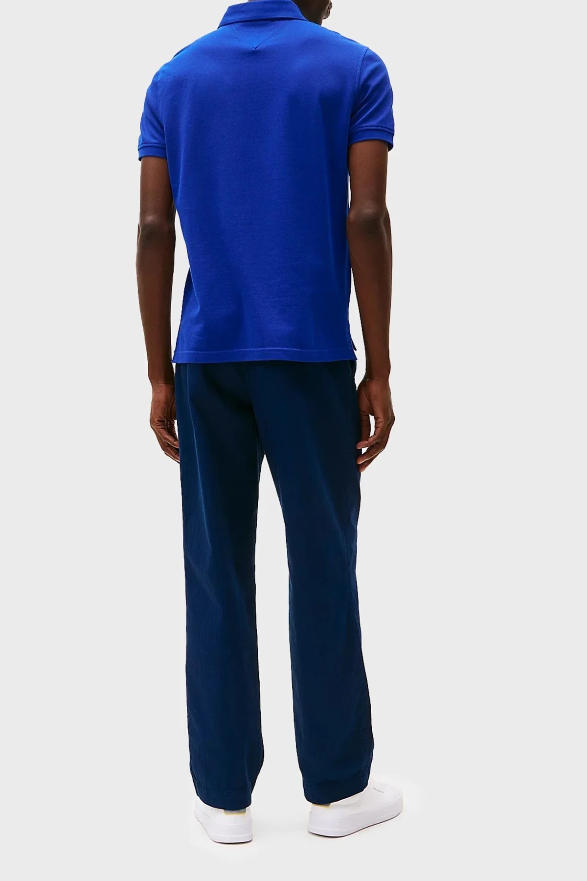 Tommy Hilfiger Streç Pamuklu Slim Fit Düğmeli Erkek Polo Yaka T Shirt MW0MW17770 D03 SAKS - 8