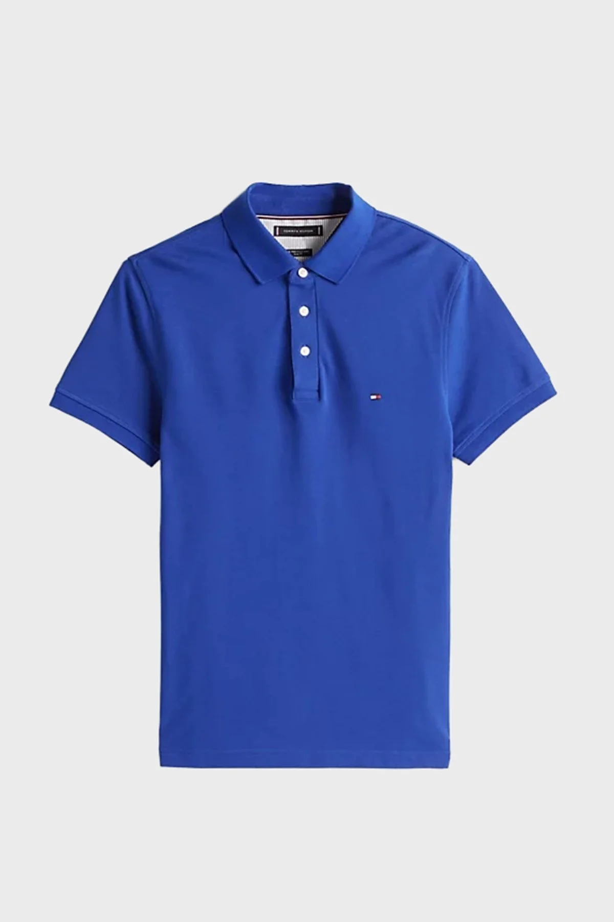 Tommy Hilfiger Streç Pamuklu Slim Fit Düğmeli Erkek Polo Yaka T Shirt MW0MW17771 D03 SAKS - 8