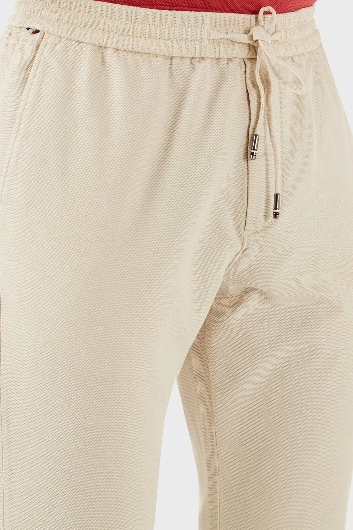 Tommy Hilfiger Streç Pamuklu Spor Erkek Pantolon MW0MW35635 ACI BEJ - 10