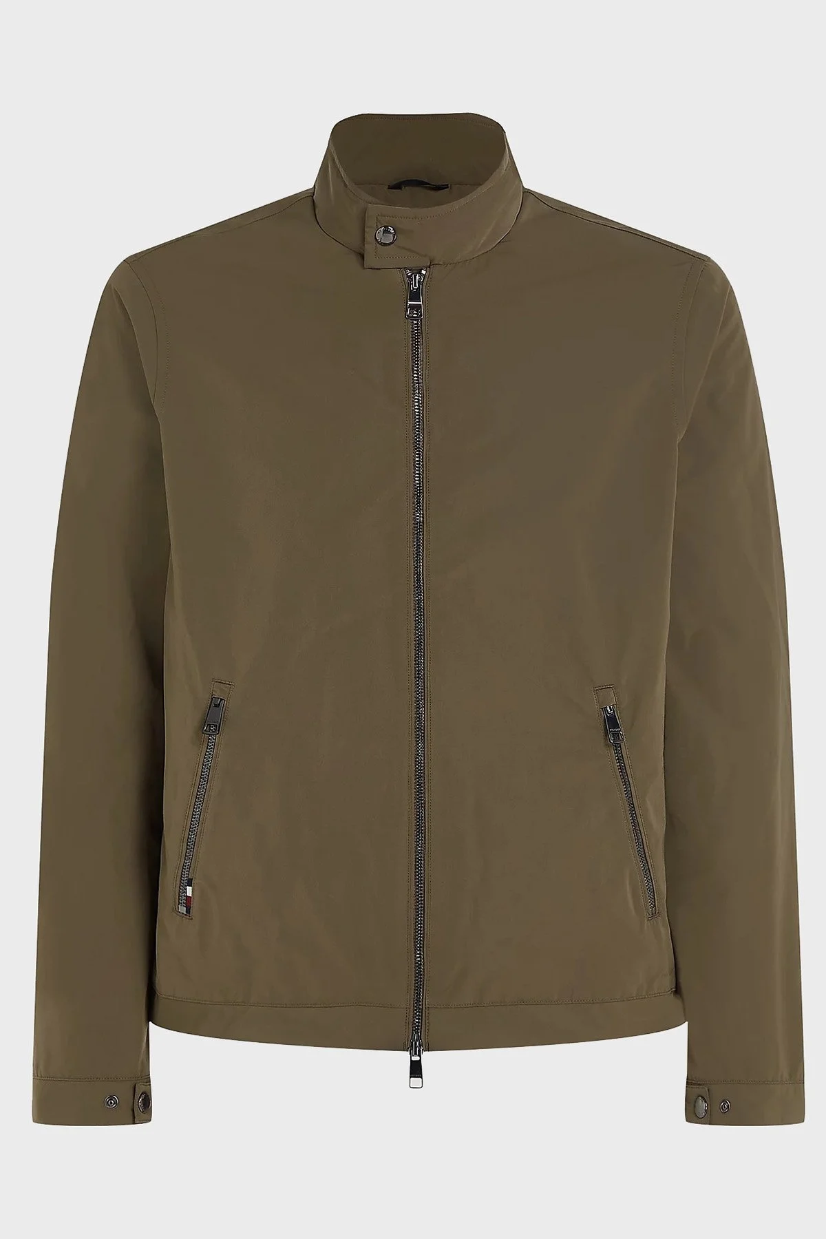 Tommy Hilfiger Yalıtımlı Regular Fit Fermuarlı Erkek Ceket MW0MW33061 RBU KOYU HAKİ - 6