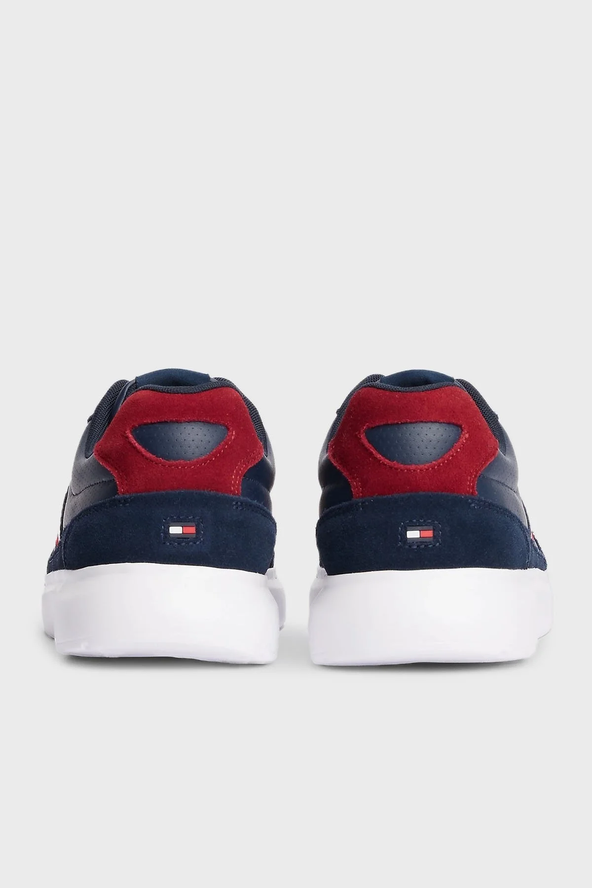 Tommy Hilfiger Süet Detaylı Logolu Sneaker Erkek Ayakkabı FM0FM04889 C1G LACİVERT - 6