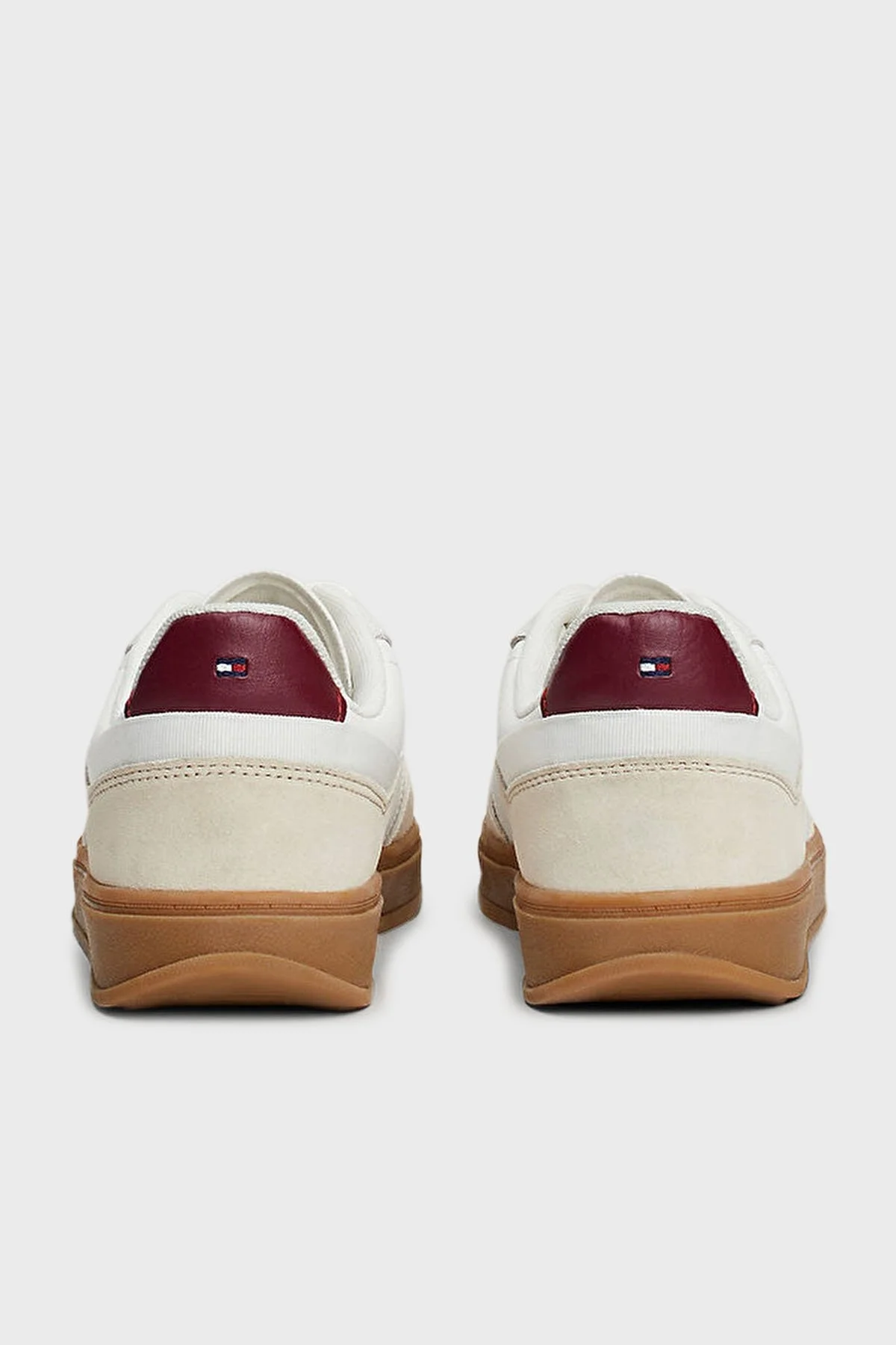 Tommy Hilfiger Süet Logolu Sneaker Bayan Ayakkabı FW0FW08186 ACI BEJ - 11