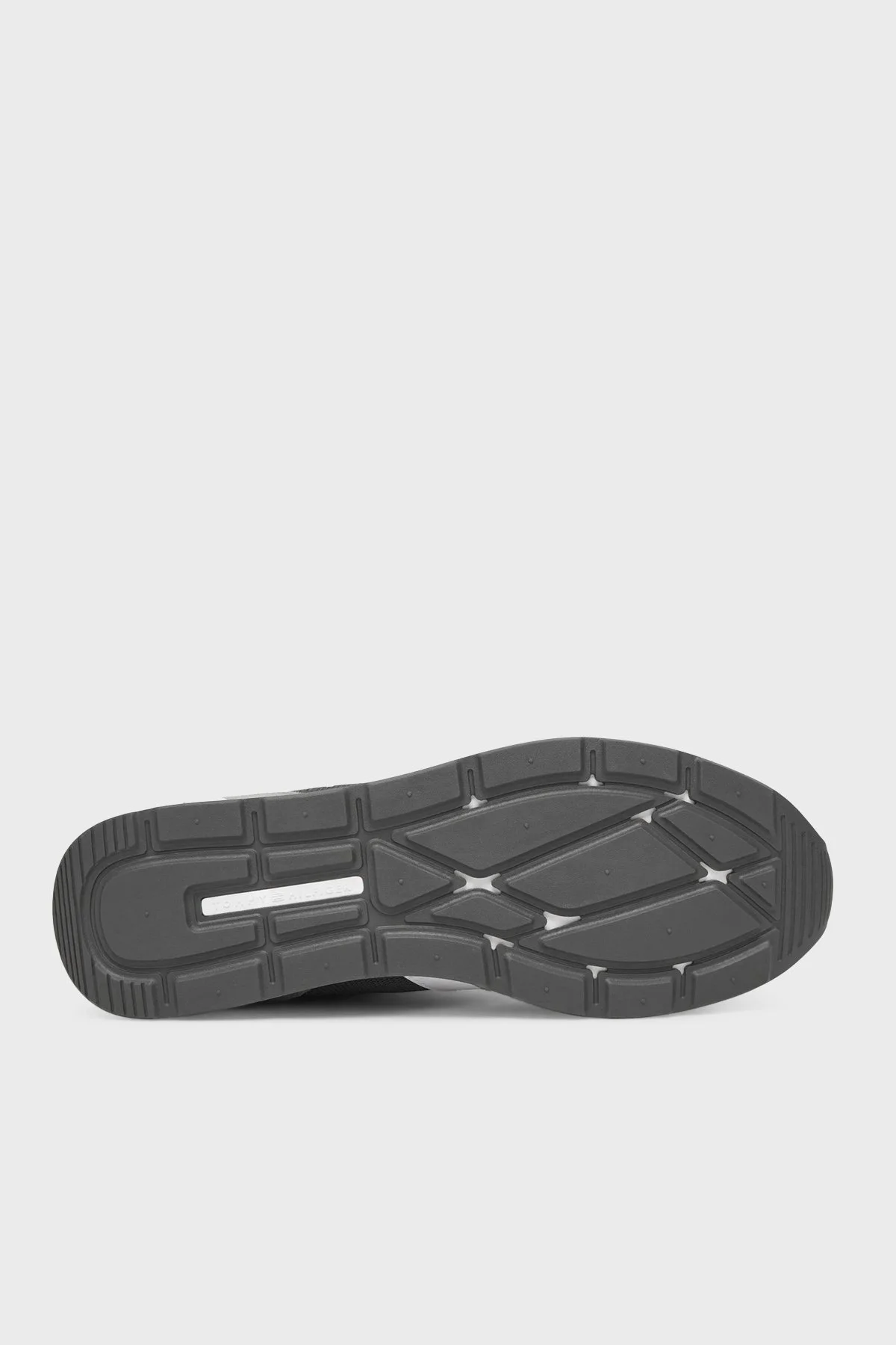 Tommy Hilfiger Süet Logolu Sneaker Erkek Ayakkabı FM0FM05679 PRY GRİ - 5