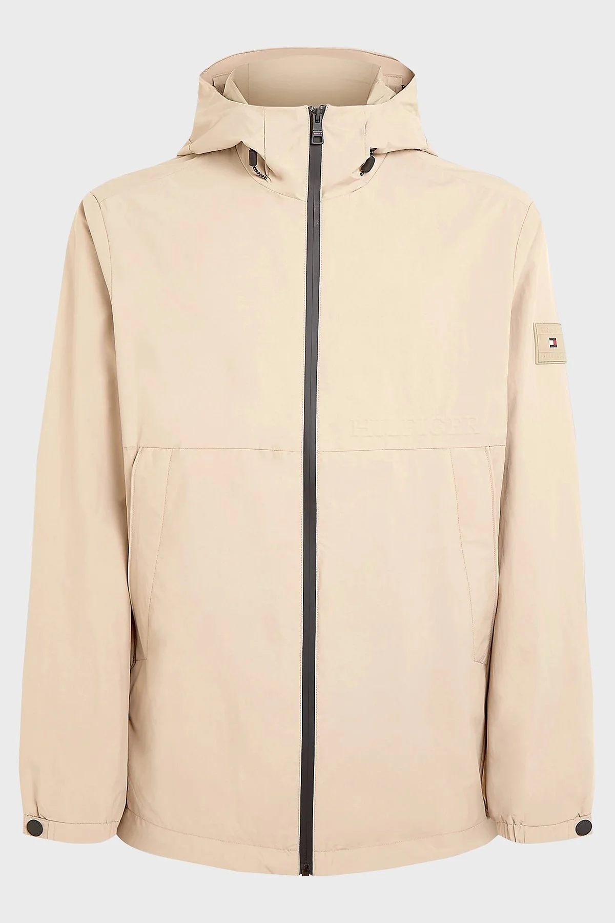 Tommy Hilfiger Sura Dayanıklı Regular Fit Kapüşonlu Erkek Mont MW0MW34456 AEG BEJ - 5