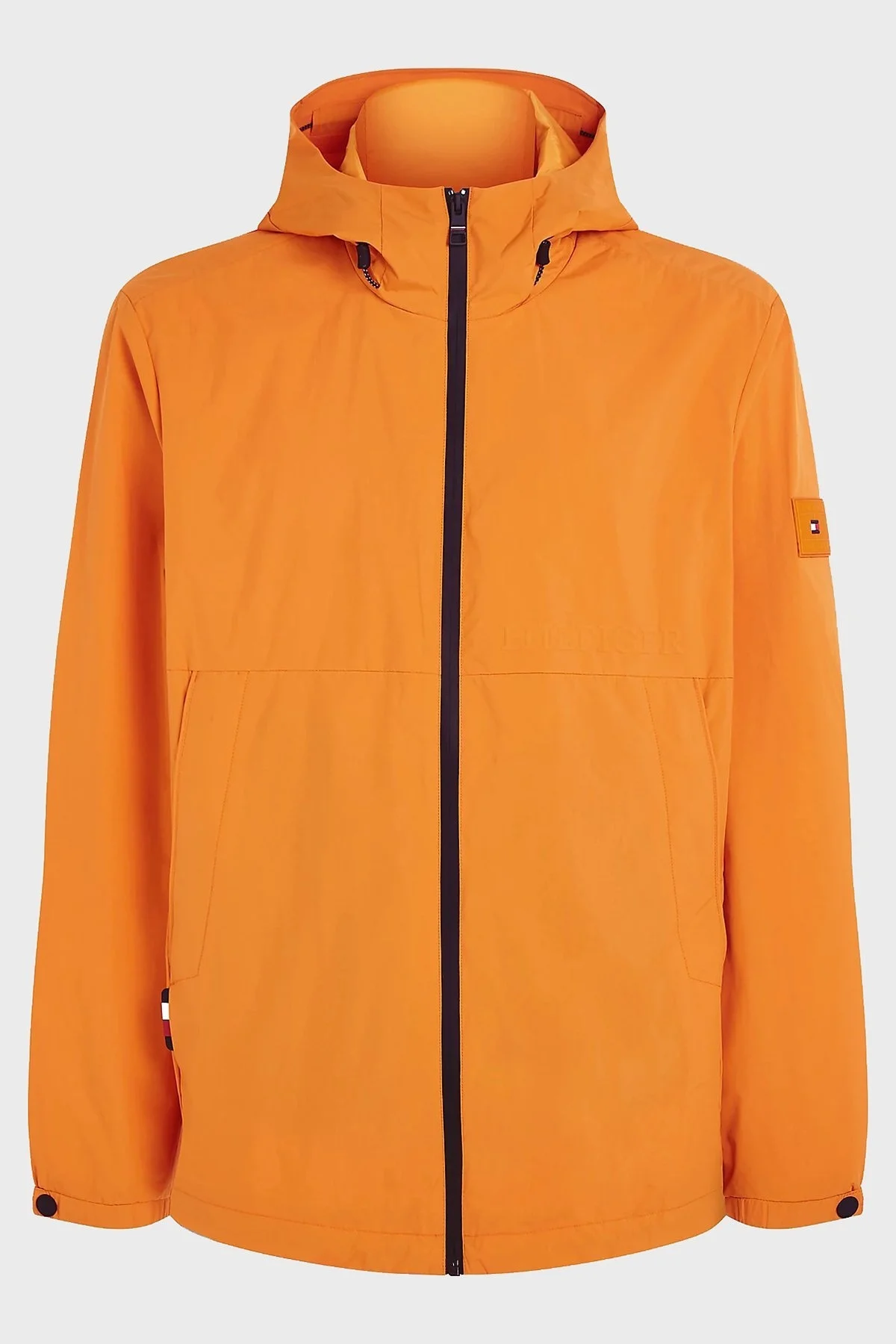 Tommy Hilfiger Sura Dayanıklı Regular Fit Kapüşonlu Erkek Mont MW0MW34456 SG3 ORANGE - 5