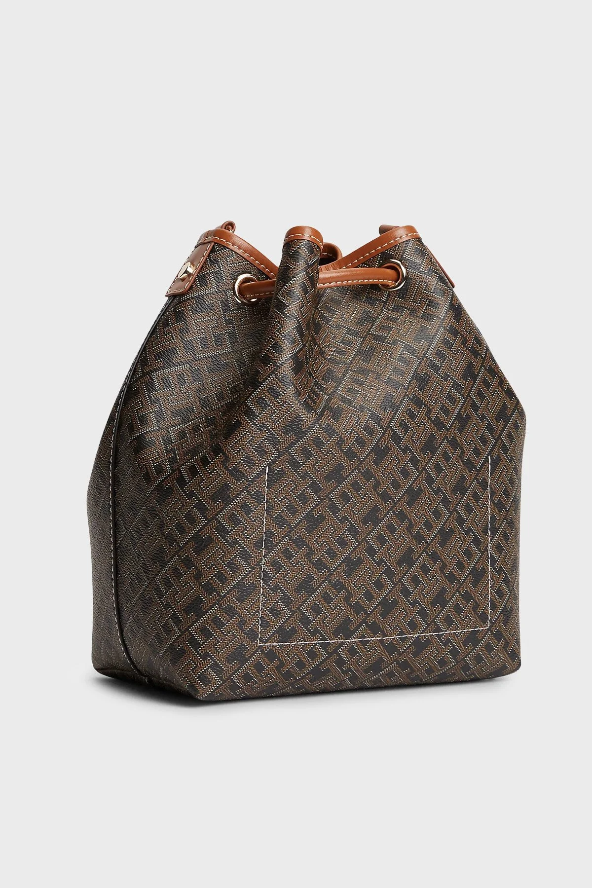 Tommy Hilfiger Tamamı Logolu Ayarlanabilir Askılı Kadın Çanta AW0AW18847 0GJ SİYAH - 3