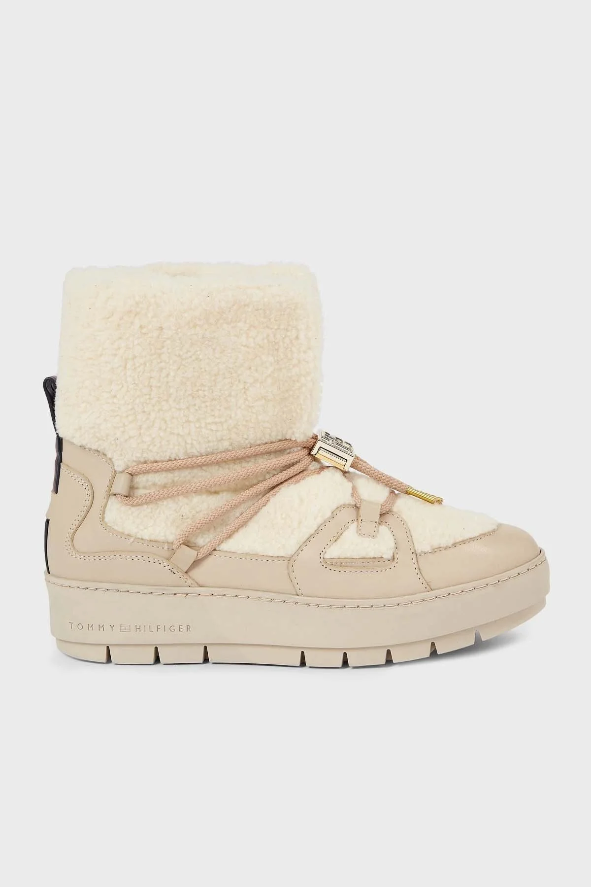 Tommy Hilfiger Teddy Bayan Kar Botu FW0FW07505 ABO BEJ - 1