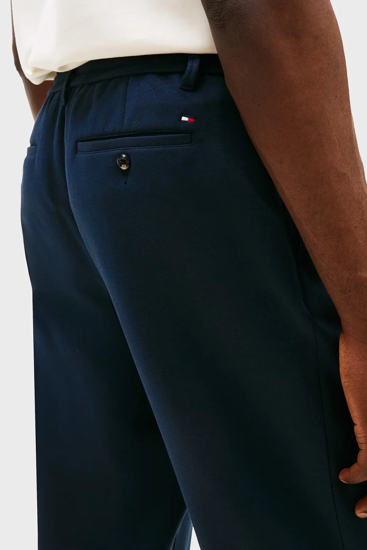 Tommy Hilfiger Traped Fit Normal Bel Darlan Paça Erkek Pantolon MW0MW39705 DW5 LACİVERT - 5