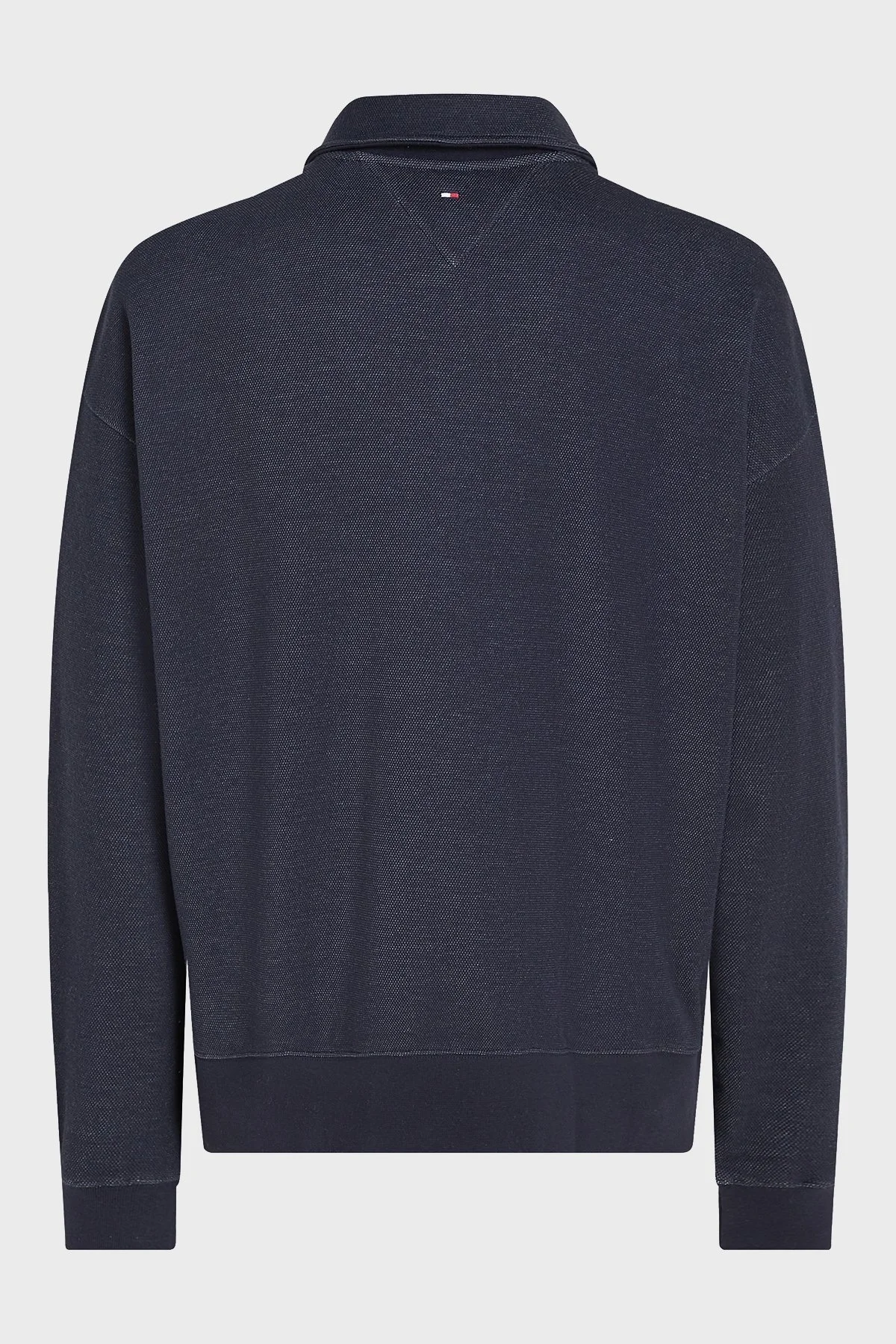 Tommy Hilfiger Yarım Fermuarlı Balıkçı Yaka Erkek Sweat MW0MW33637 DW5 LACİVERT - 2