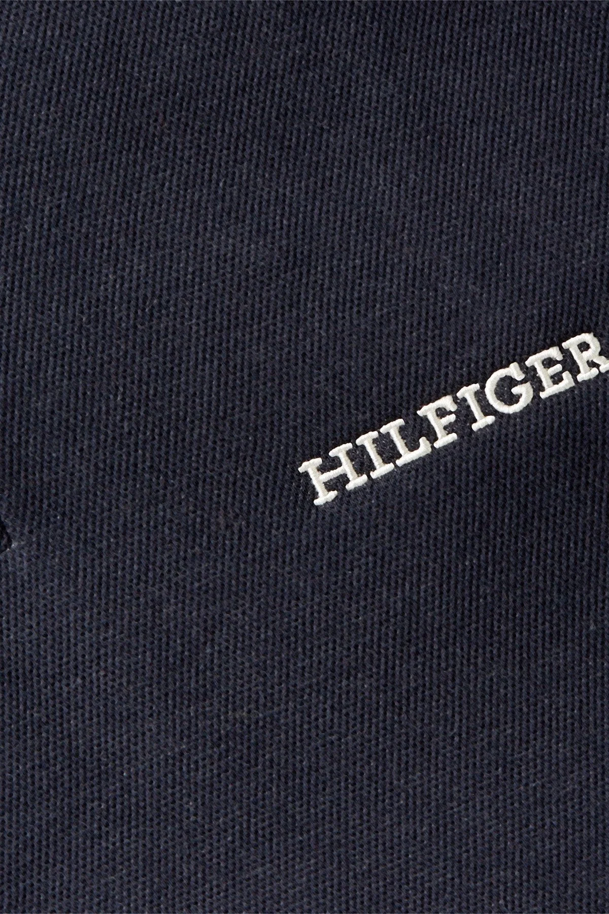 Tommy Hilfiger Yarım Fermuarlı Balıkçı Yaka Erkek Sweat MW0MW33637 DW5 LACİVERT - 3
