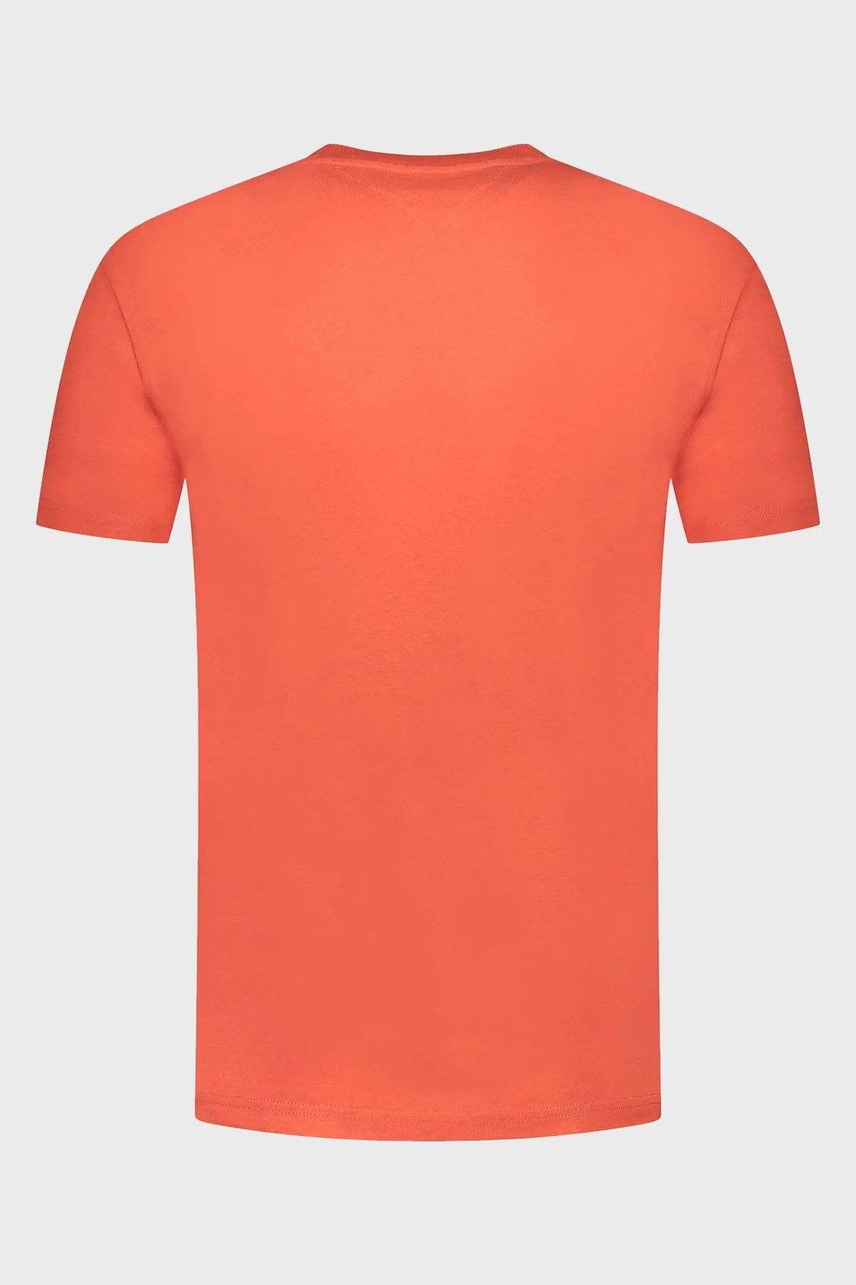 Tommy Jeans % 100 Pamuk Regular Fit Bisiklet Yaka Erkek T Shirt DM0DM16825 XM4 KİREMİT - 3