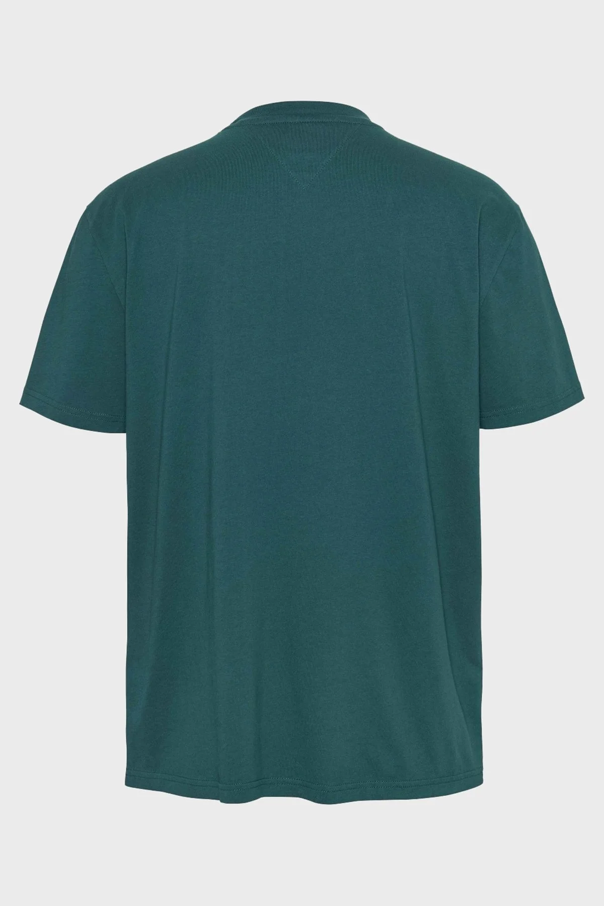 Tommy Jeans % 100 Pamuk Regular Fit Bisiklet Yaka Erkek T Shirt DM0DM19692 CWG KOYU YEŞİL - 2