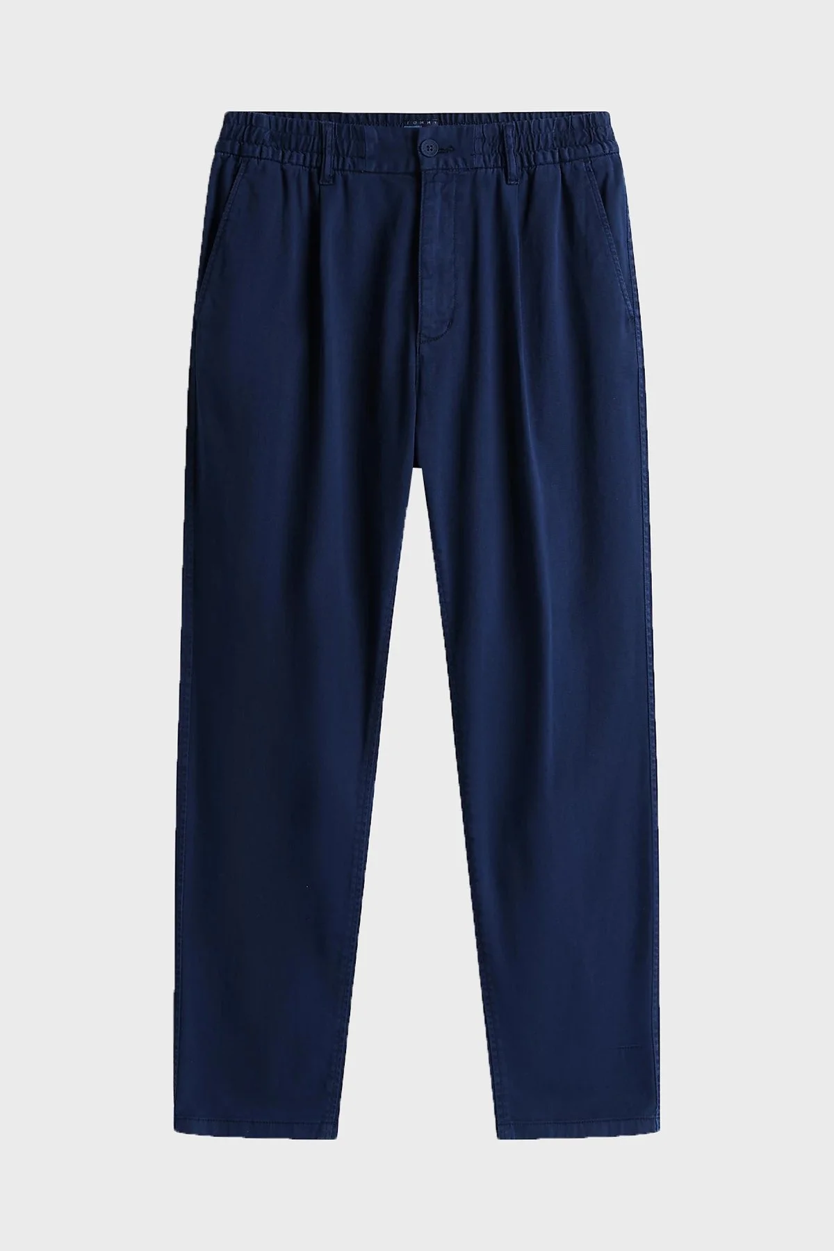 Tommy Jeans % 100 Pamuk Relaxed Fit Orta Bel Düz Paça Erkek Pantolon DM0DM21705 C1G LACİVERT - 5