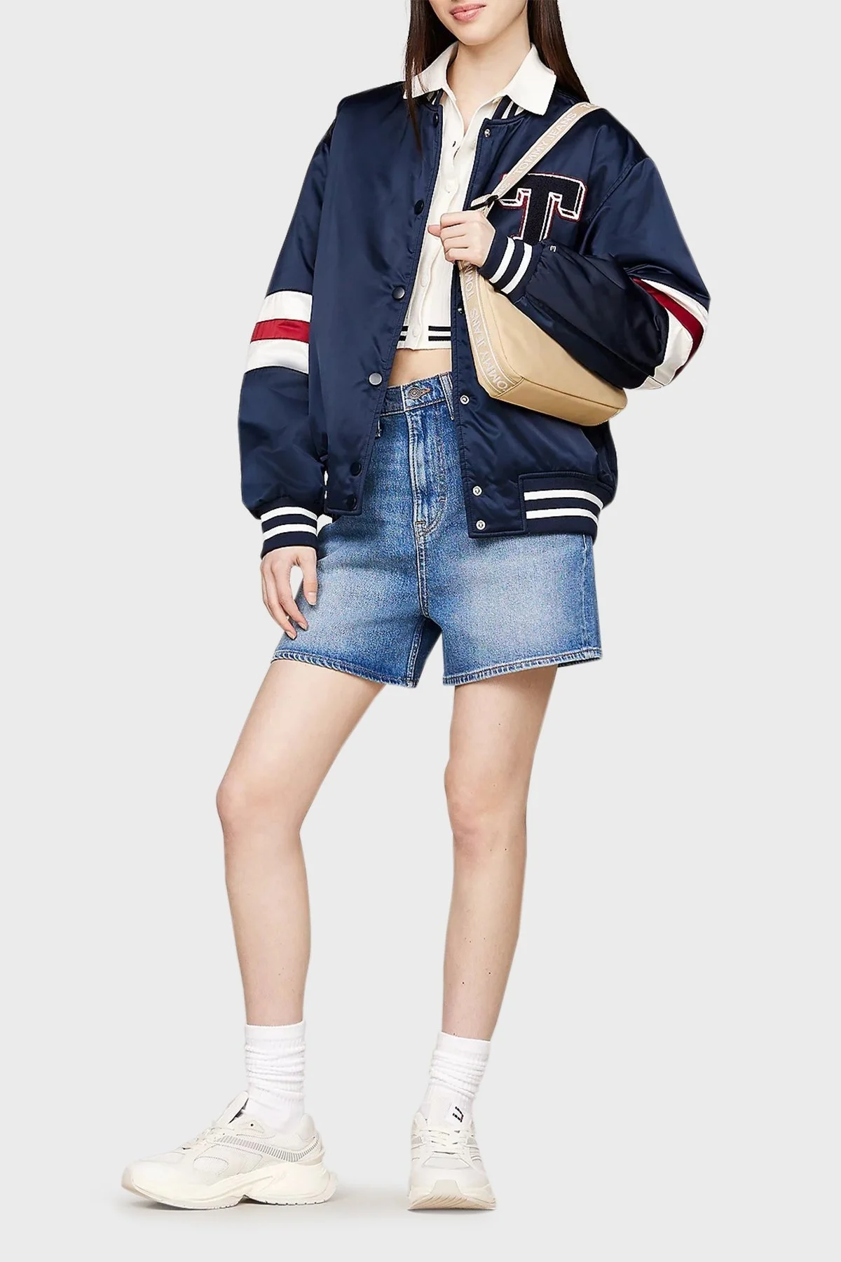 Tommy Jeans Ayarlanabilir Askılı Bayan Çanta AW0AW16276 AB9 BEJ - 2