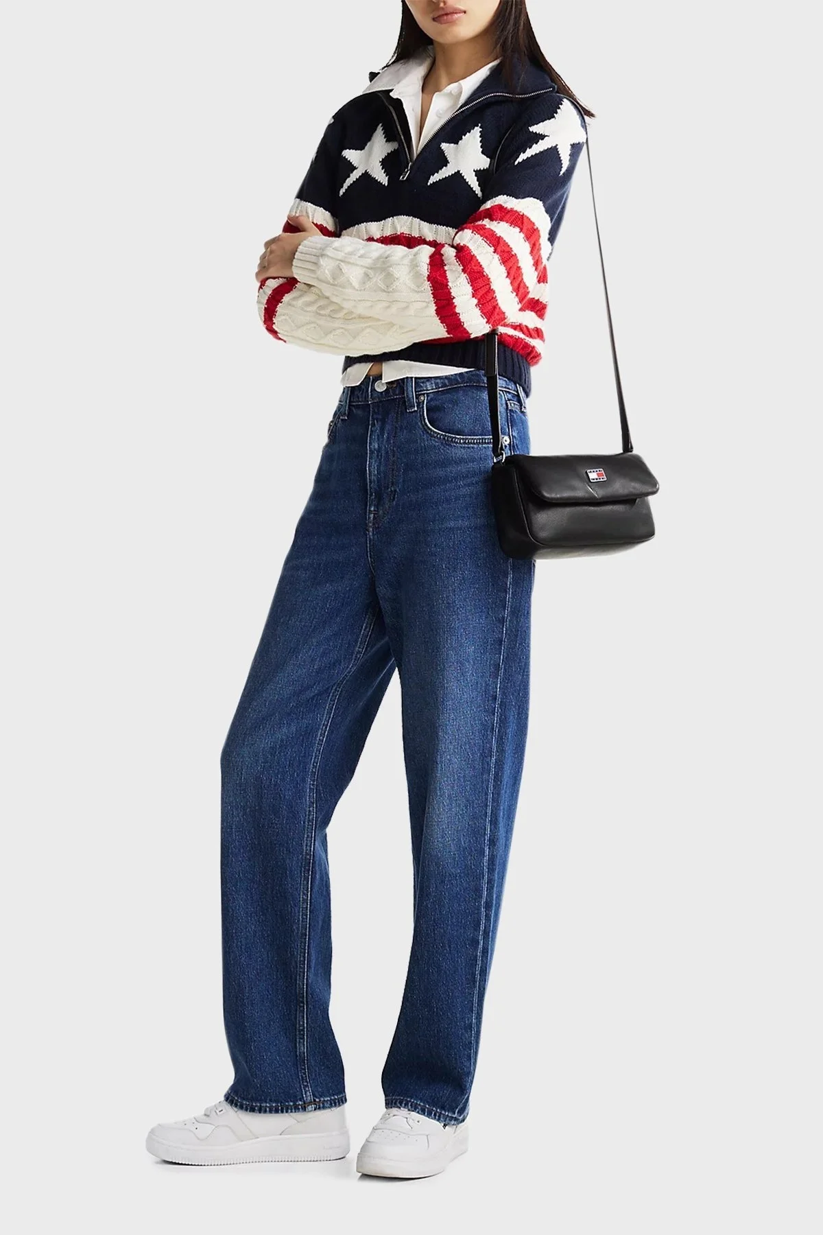 Tommy Jeans Ayarlanabilir Çapraz Askılı Bayan Çanta AW0AW16978 BDS SİYAH - 7