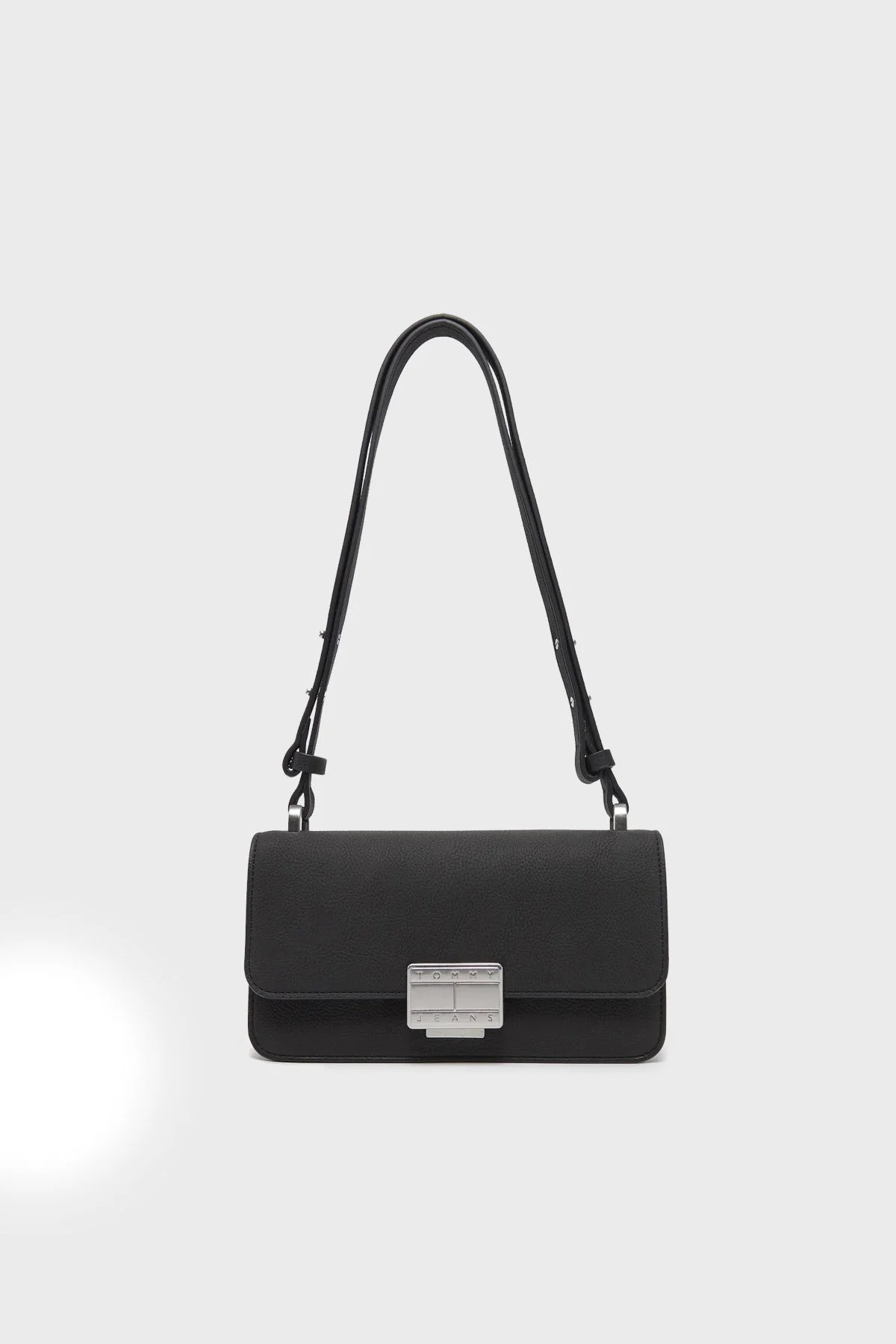 Tommy Jeans Ayarlanabilir Çapraz Askılı Bayan Çanta AW0AW17306 BDS SİYAH - 1
