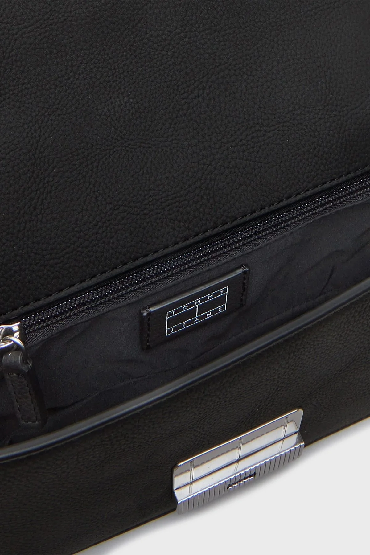 Tommy Jeans Ayarlanabilir Çapraz Askılı Bayan Çanta AW0AW17306 BDS SİYAH - 5