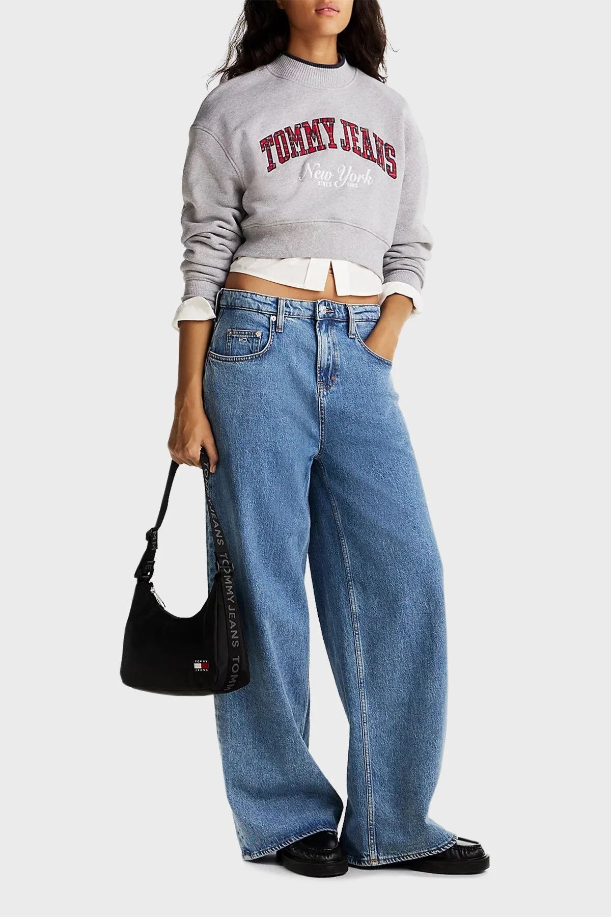 Tommy Jeans Ayarlanabilir Omuz Askılı Bayan Çanta AW0AW16958 BDS SİYAH - 2