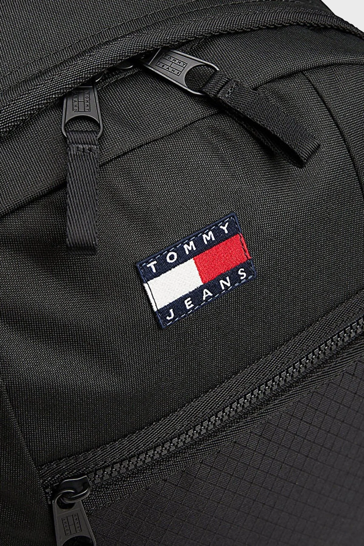 Tommy Jeans Ayarlanabilir Omuz Askılı Erkek Sırt Çantası AM0AM13402 BDS SİYAH - 4