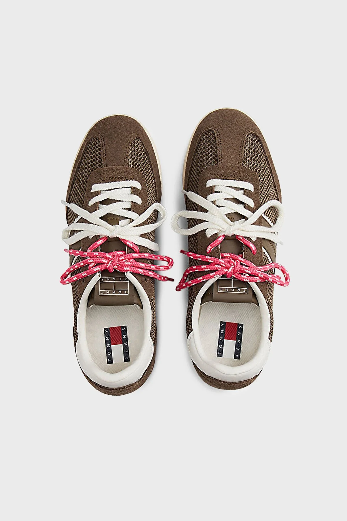 Tommy Jeans Bağcık Detaylı Sneaker Bayan Ayakkabı EN0EN02862 RBM KOYU HAKİ - 3