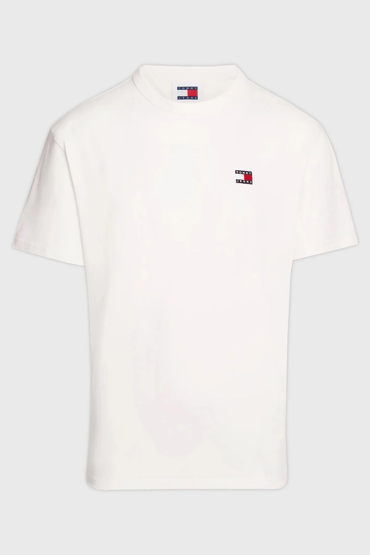 Tommy Jeans Bisiklet Yaka Regular Fit Erkek T Shirt DM0DM17995 YBH BEYAZ - 5