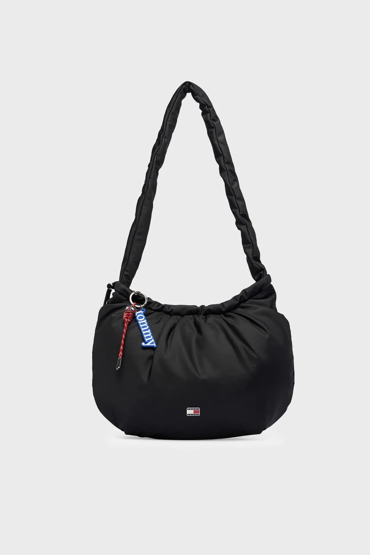 Tommy Jeans Charmlı Omuz Askılı Kadın Çanta AW0AW18783 BDS Siyah - 1
