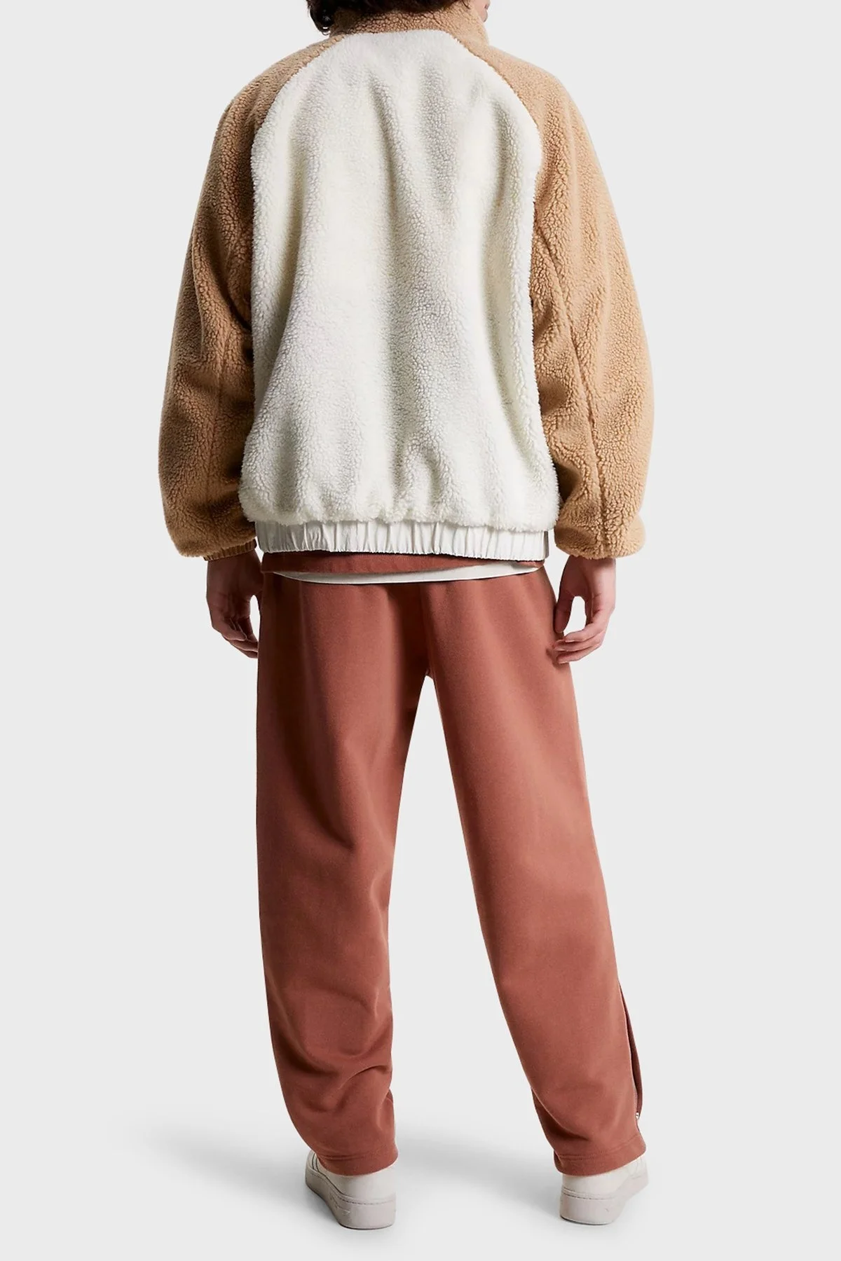 Tommy Jeans Çift Taraflı Relaxed Fit Dik Yaka Erkek Mont DM0DM17232 AB0 BEJ - 4