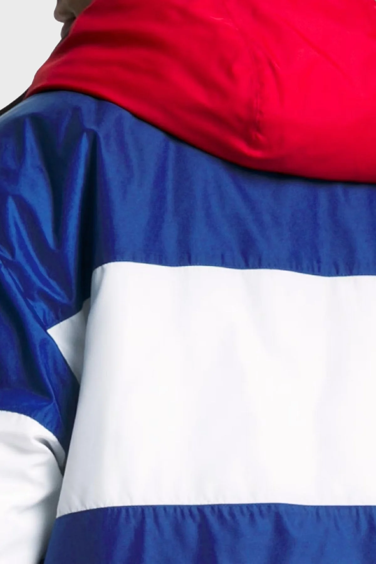 Tommy Jeans Çift Taraflı Relaxed Fit Kapüşonlu Şişme Erkek Mont DM0DM16625 C9B MAVİ-BEYAZ - 6