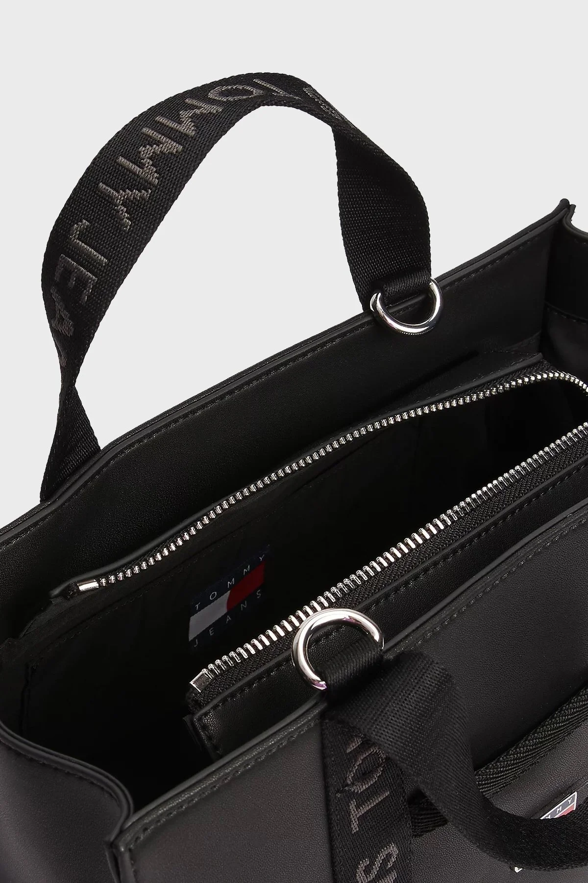 Tommy Jeans Çıkarılabilir Çapraz Askılı Bayan Çanta AW0AW16959 BDS SİYAH - 4