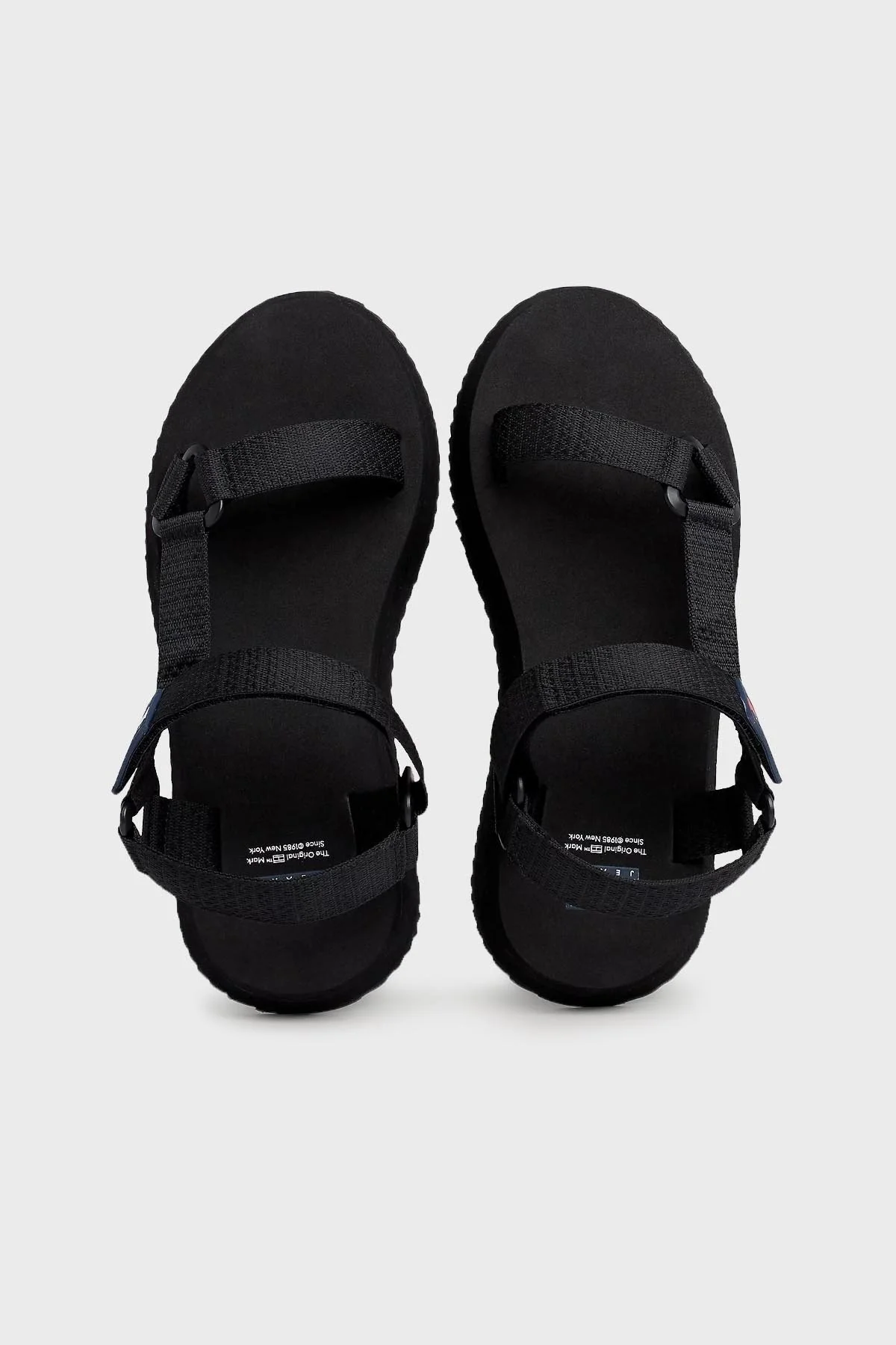 Tommy Jeans Cırtlı Platform Bayan Sandalet EN0EN02466 BDS SİYAH - 4