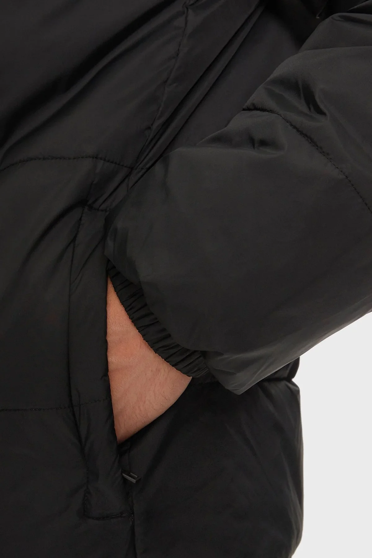 Tommy Jeans Comfort Fit Çıkarılailir Kapüşonlu Fermuarlı Erkek Mont DM0DM20003 BDS SİYAH - 5