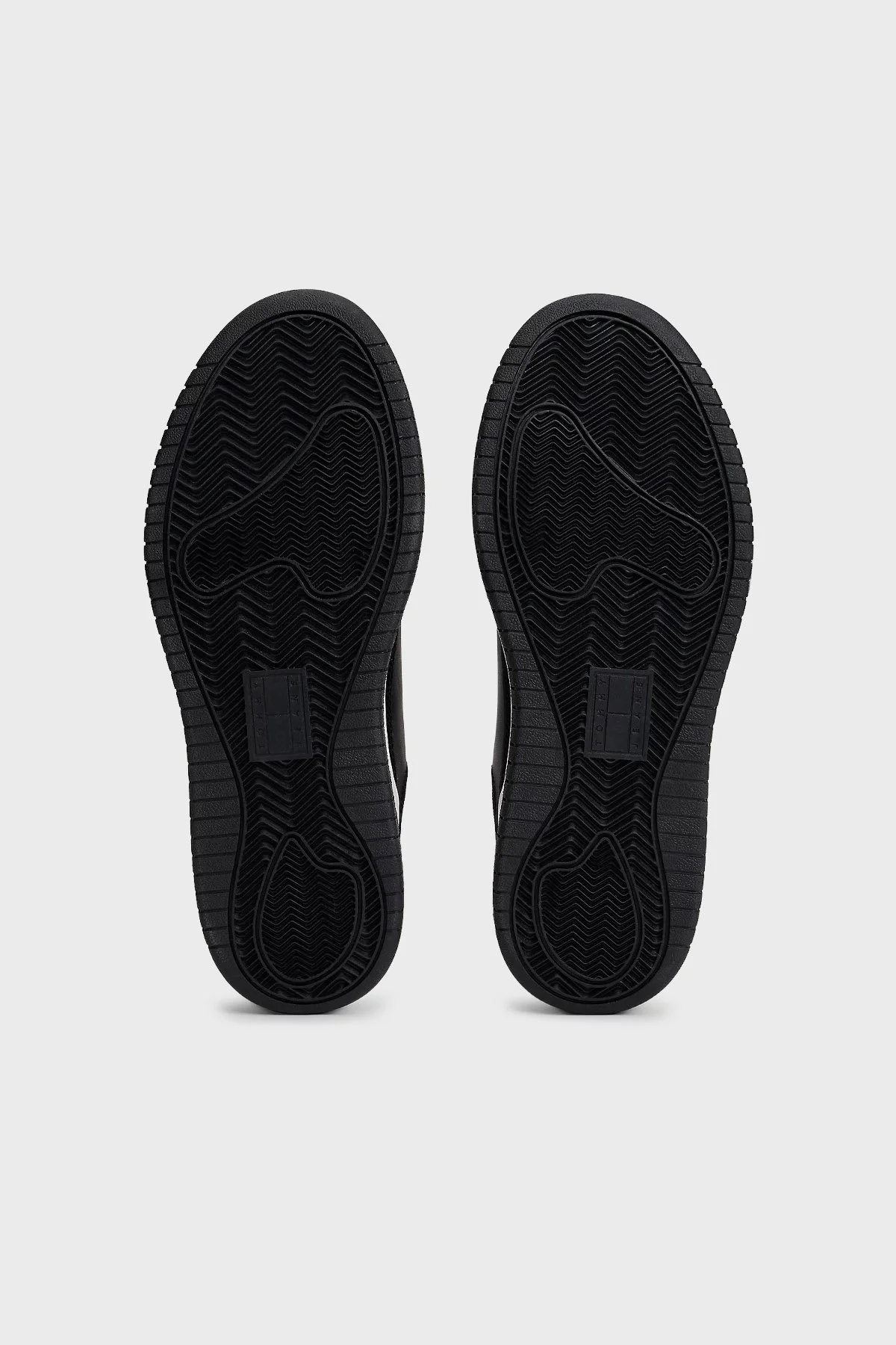 Tommy Jeans Deri Bağcıklı Sneaker Bayan Ayakkabı EN0EN02860 BDS SİYAH - 7