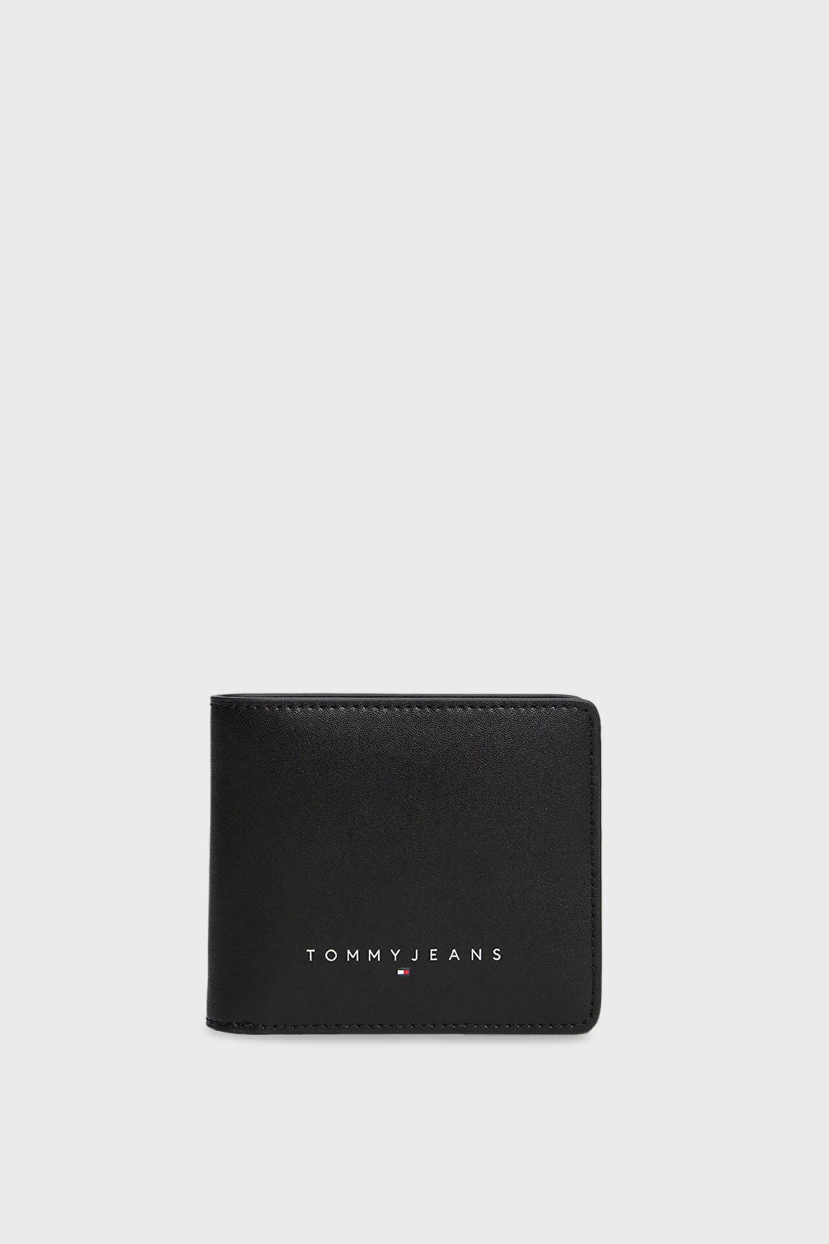 Tommy Jeans Deri Karışımlı Logolu Erkek Cüzdan AM0AM13696 BDS SİYAH - 1