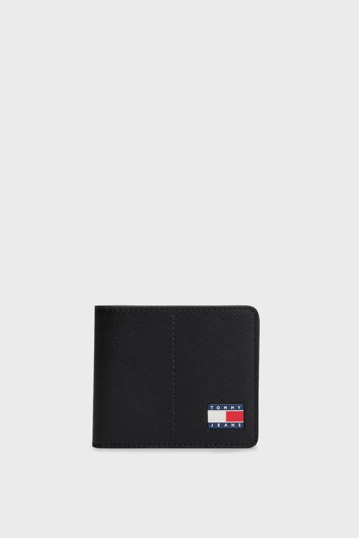 Tommy Jeans Deri Karışımlı Logolu Erkek Cüzdan AM0AM13699 BDS SİYAH - 1