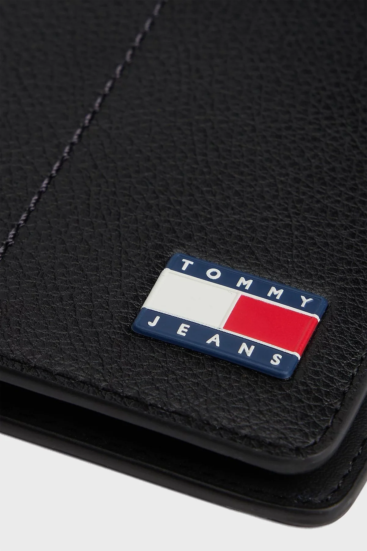 Tommy Jeans Deri Karışımlı Logolu Erkek Cüzdan AM0AM13699 BDS SİYAH - 3