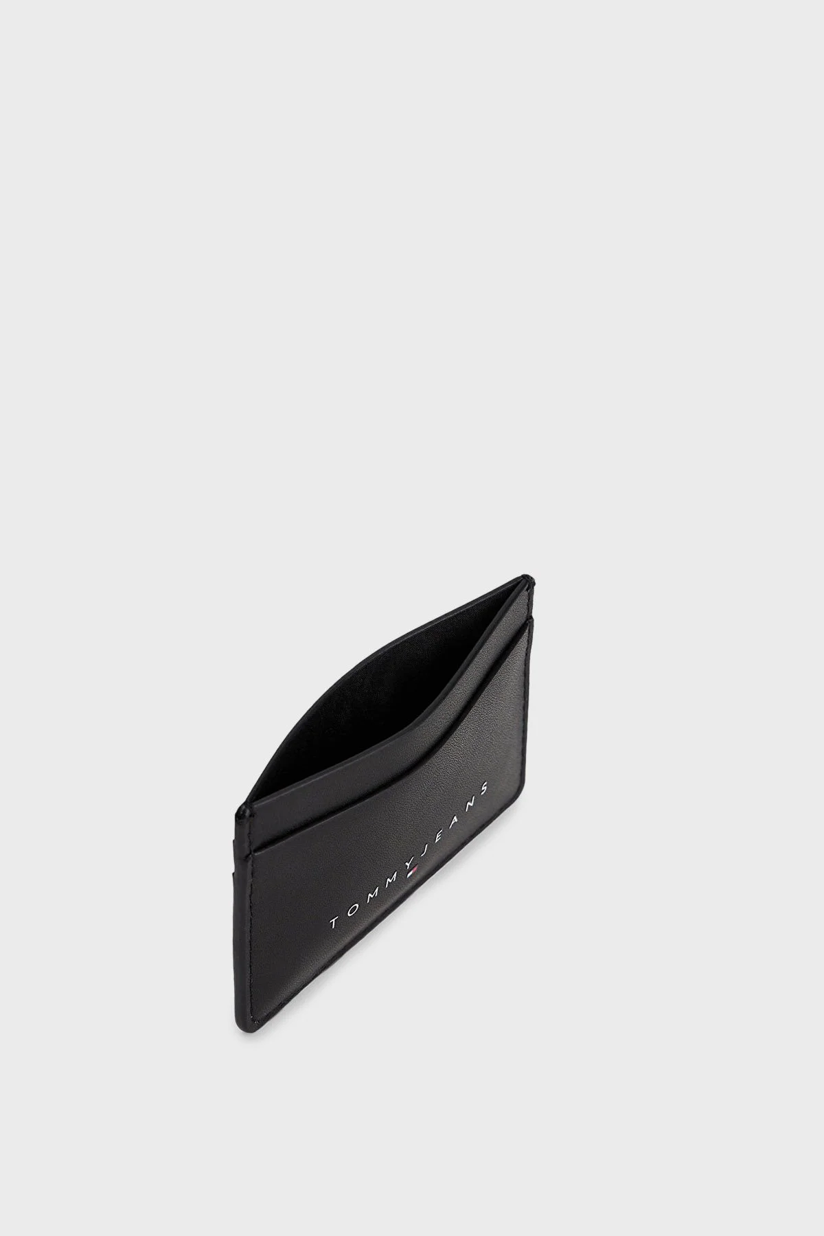 Tommy Jeans Deri Logolu Erkek Kartlık AM0AM13697 BDS SİYAH - 4