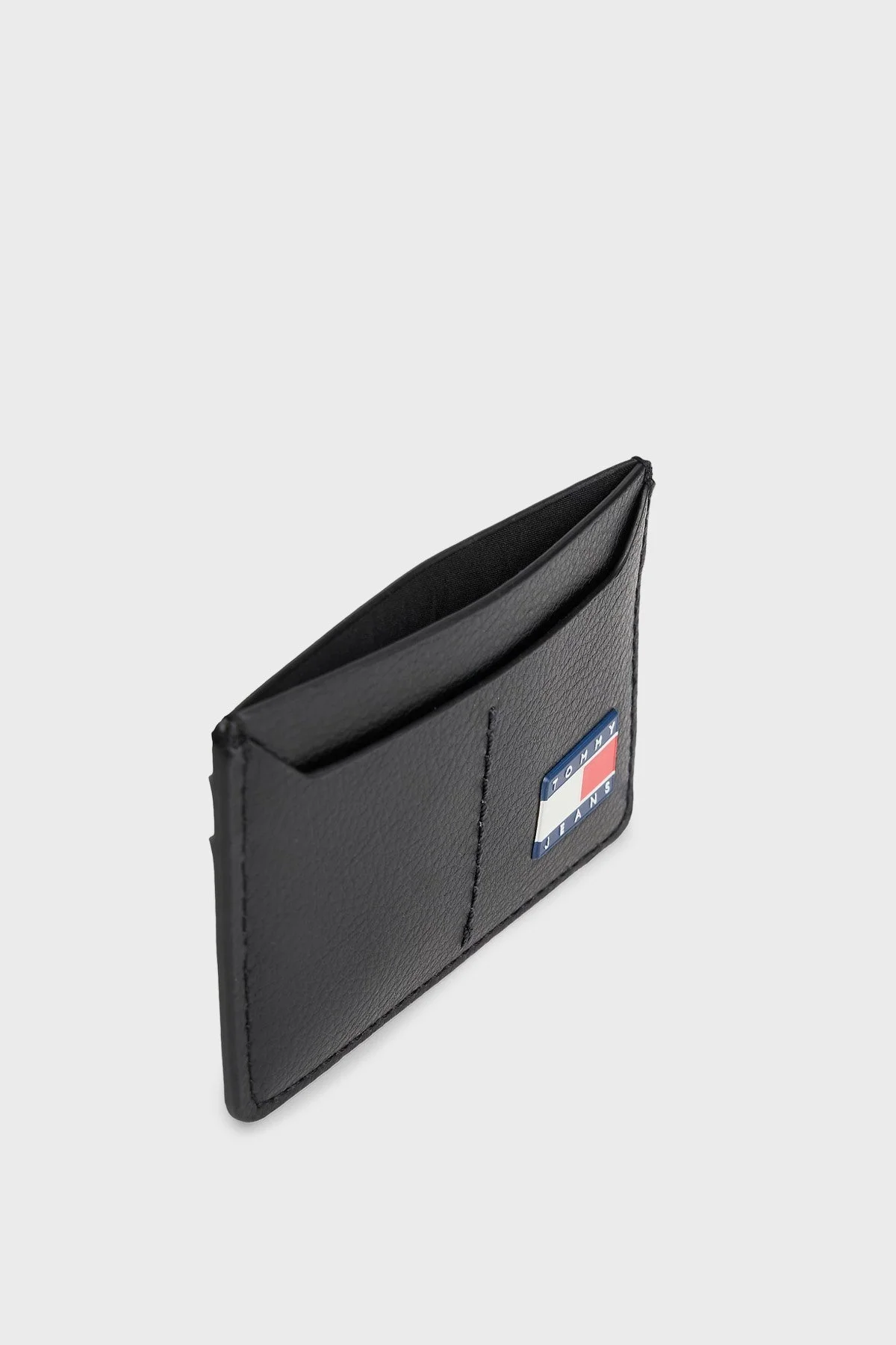 Tommy Jeans Deri Logolu Erkek Kartlık AM0AM13700 BDS SİYAH - 4