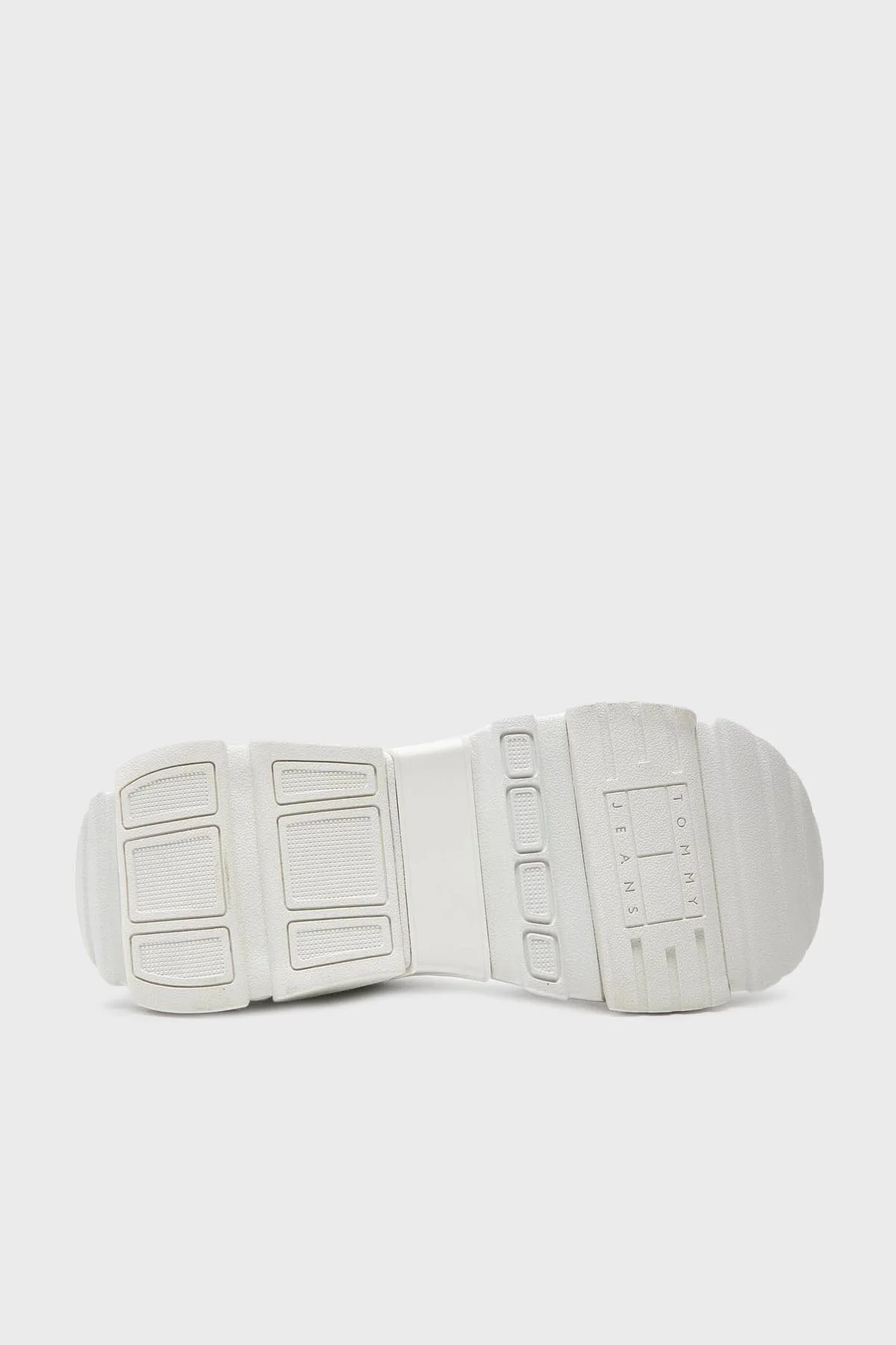 Tommy Jeans Deri Sneaker Bayan Ayakkabı EN0EN02566 YBL BEYAZ - 4