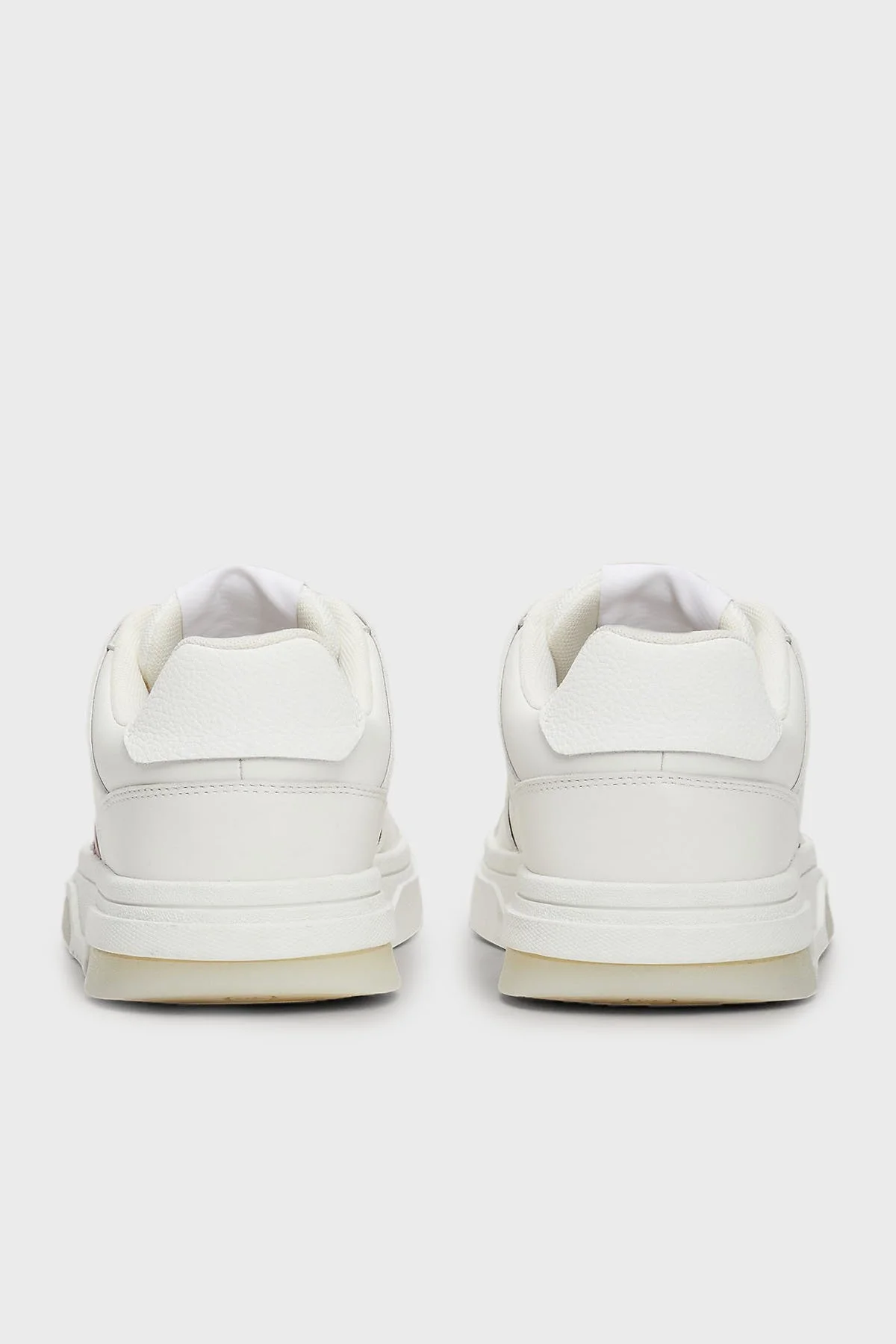 Tommy Jeans Deri Sneaker Bayan Ayakkabı EN0EN02576 YBL BEYAZ - 5
