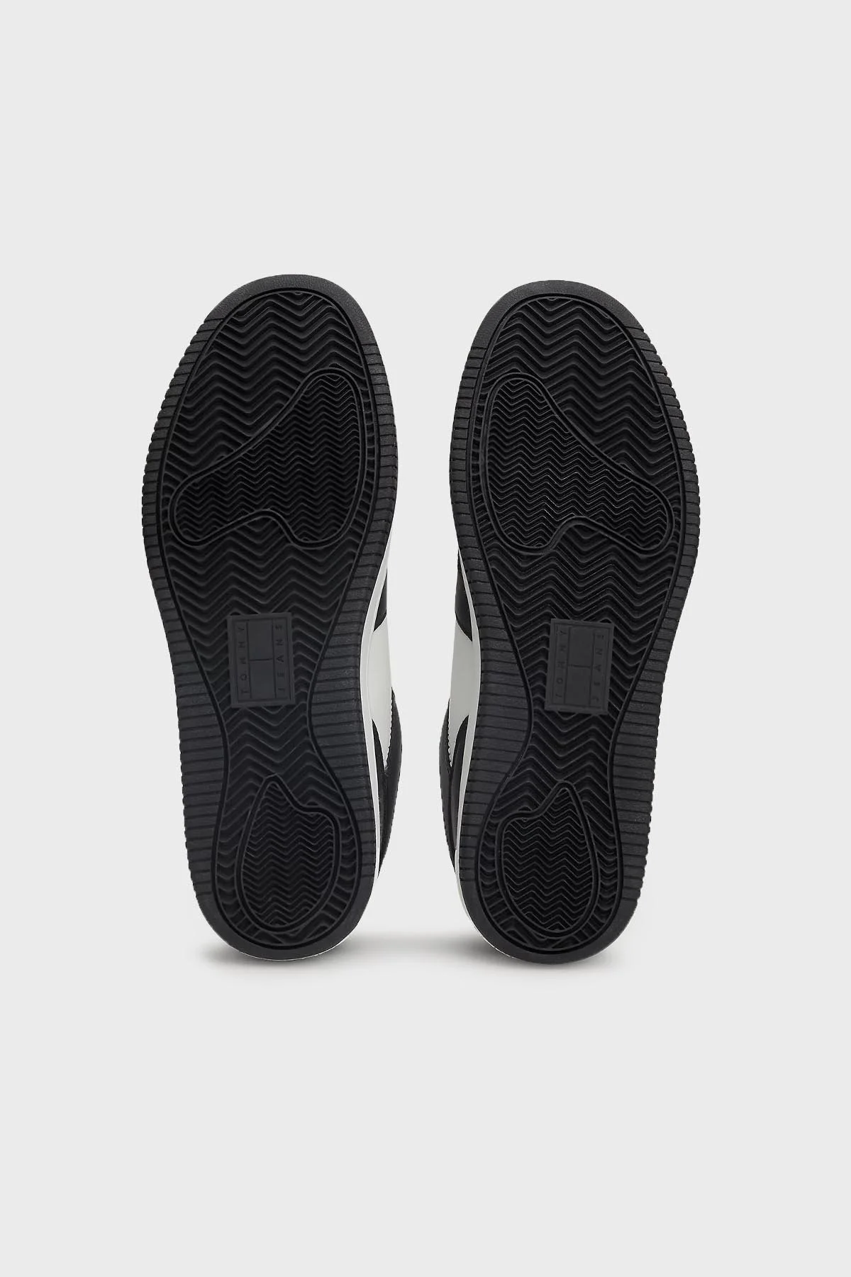 Tommy Jeans Deri Sneaker Erkek Ayakkabı EM0EM01378 BDS SİYAH - 5