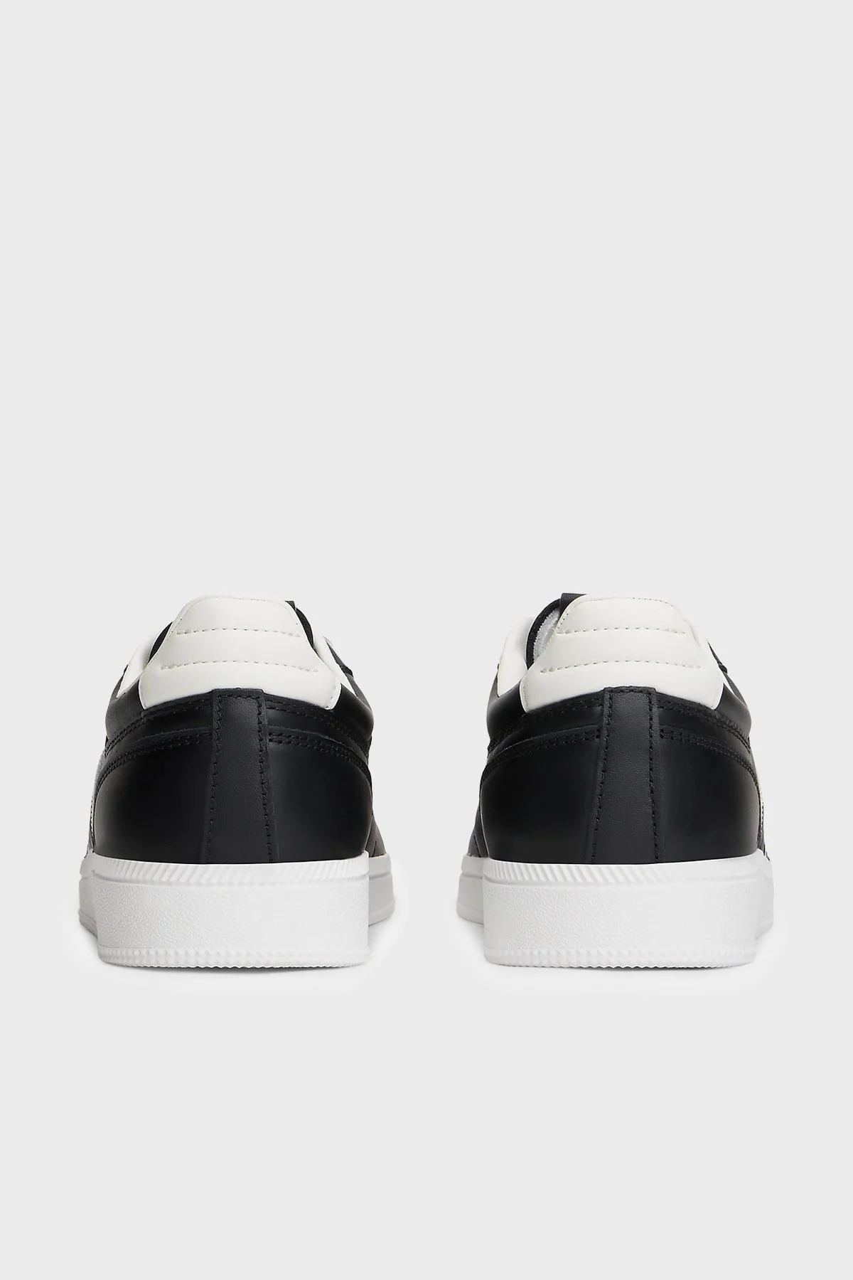 Tommy Jeans Deri Sneaker Erkek Ayakkabı EM0EM01708 BDS SİYAH - 5