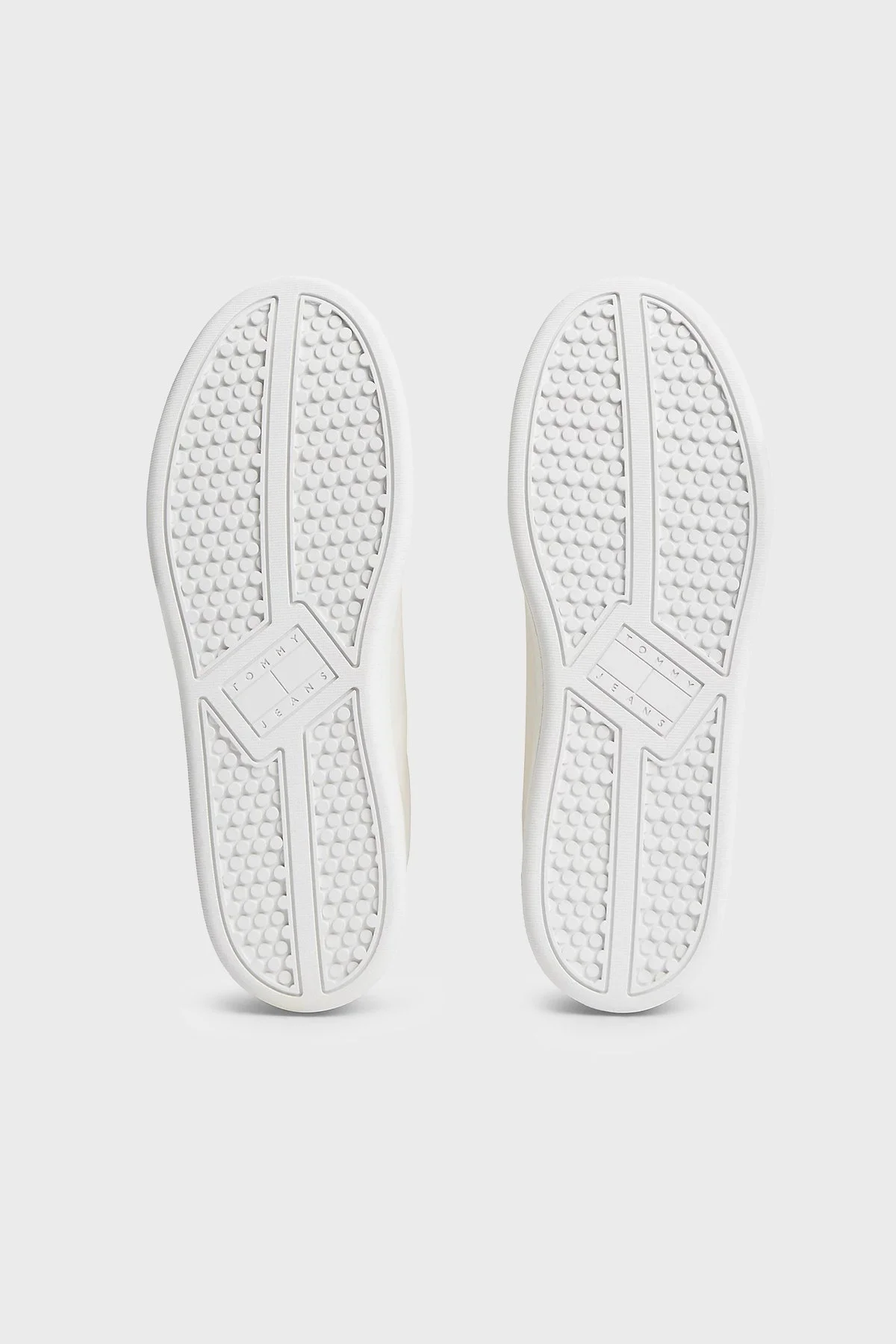 Tommy Jeans Deri Sneaker Erkek Ayakkabı EM0EM01791 0GZ Beyaz-mavi - 6