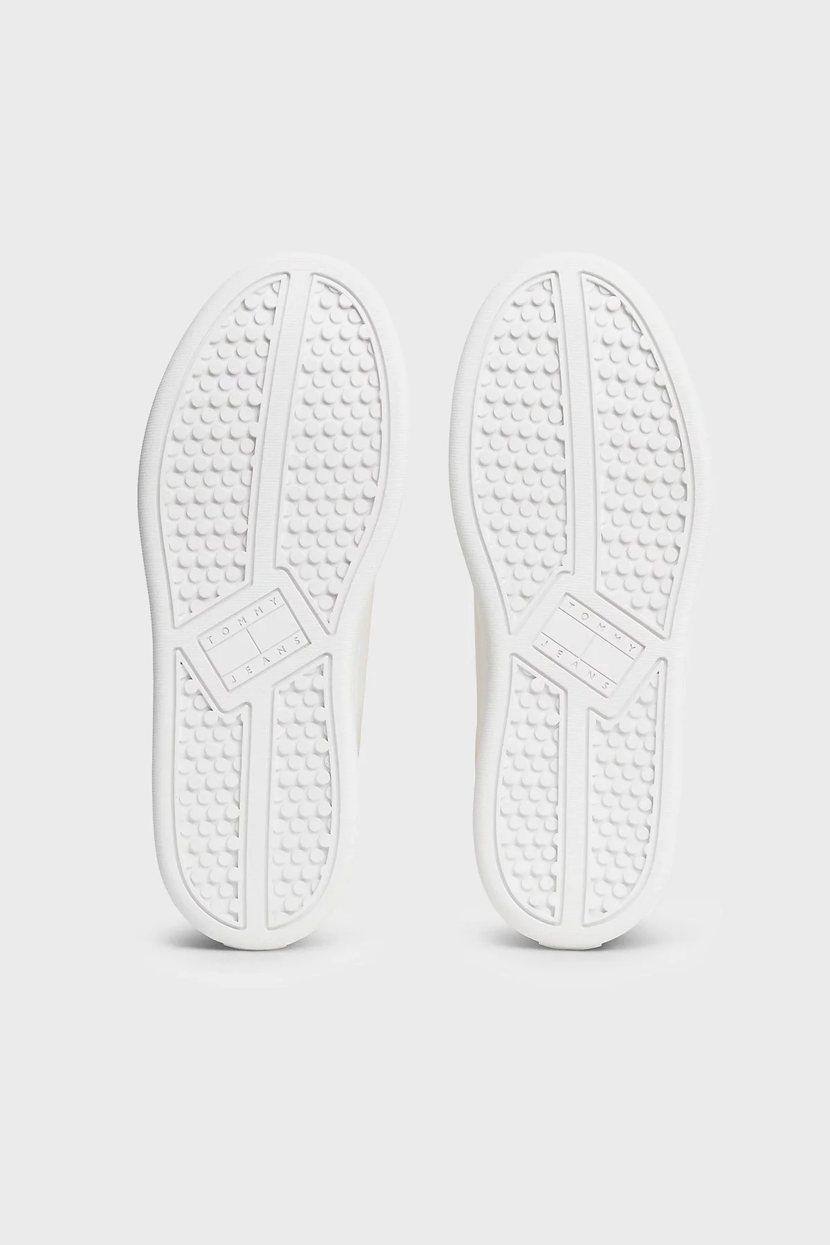 Tommy Jeans Deri Sneaker Kadın Ayakkabı EN0EN03146 0GZ Beyaz-mavi - 6
