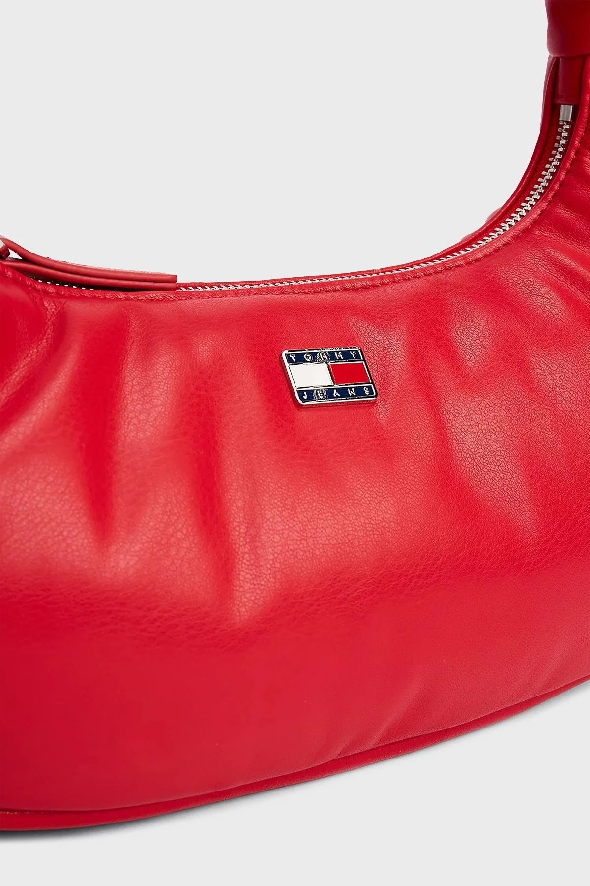 Tommy Jeans Dolgulu Omuz Askılı Bayan Çanta AW0AW16977 XME KIRMIZI - 4