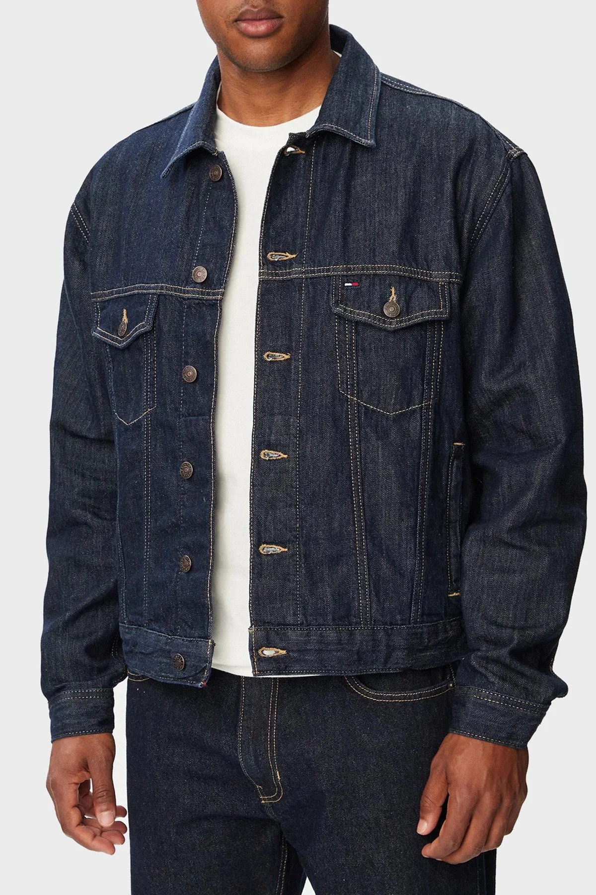 Tommy Jeans Erkek Ceket DM0DM23328 1BK Mavi - 1
