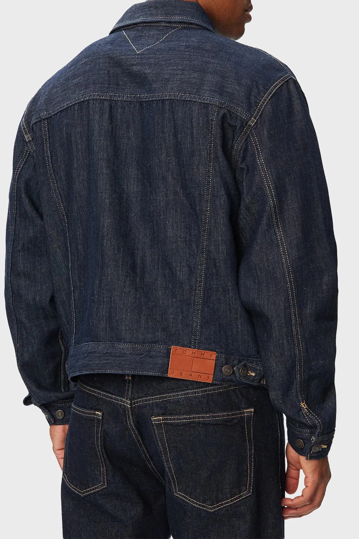 Tommy Jeans Erkek Ceket DM0DM23328 1BK Mavi - 3